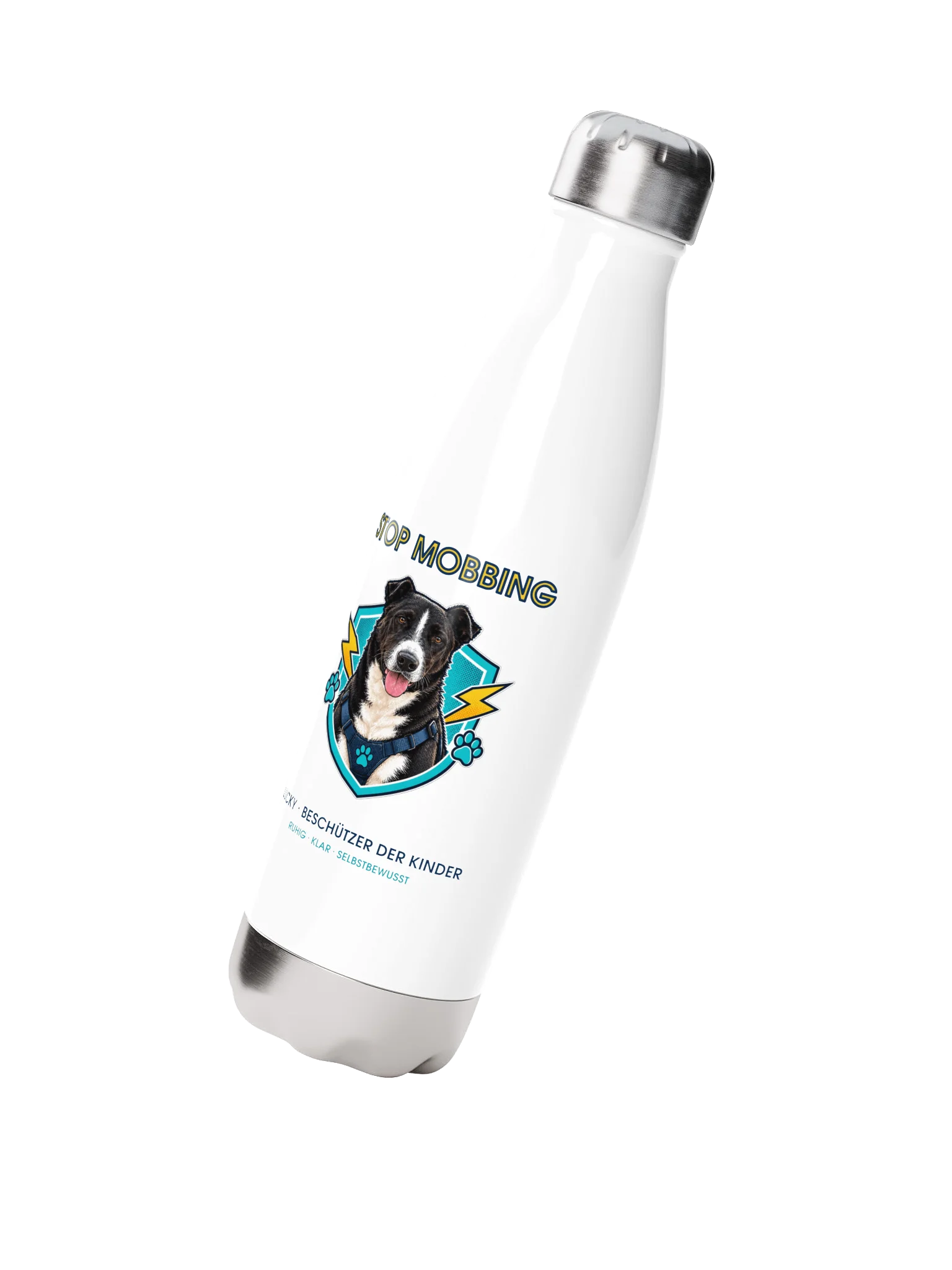 DogKids Stop Mobbing Trinkflasche – Lucky HeroDog product image (3)