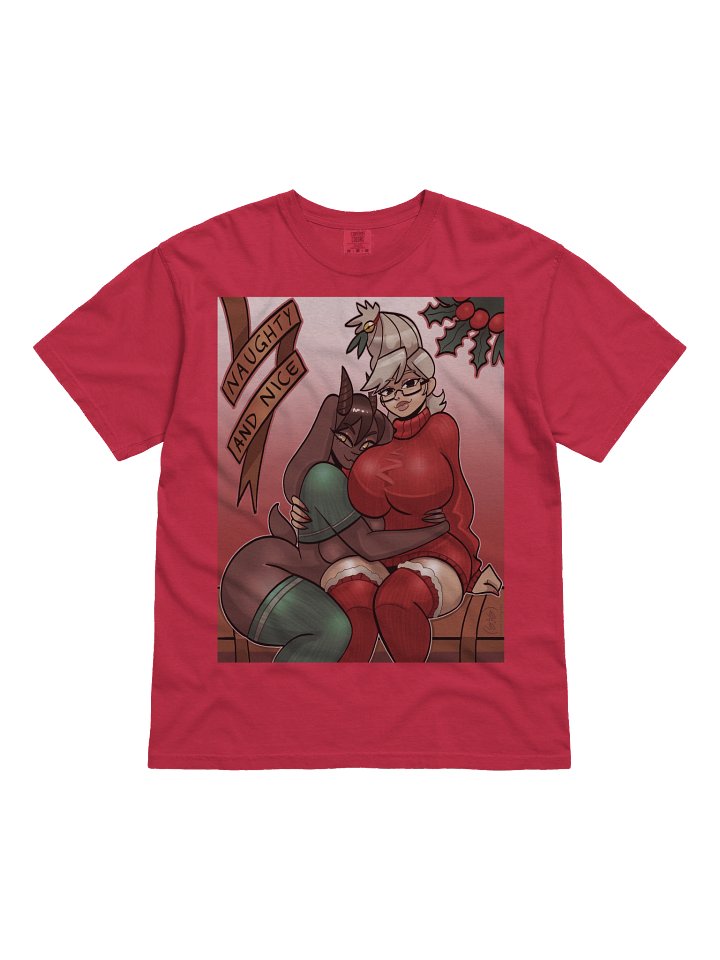 A "VERY Merry Christmas" Shirt with Belle and Mama Noel product image (4)