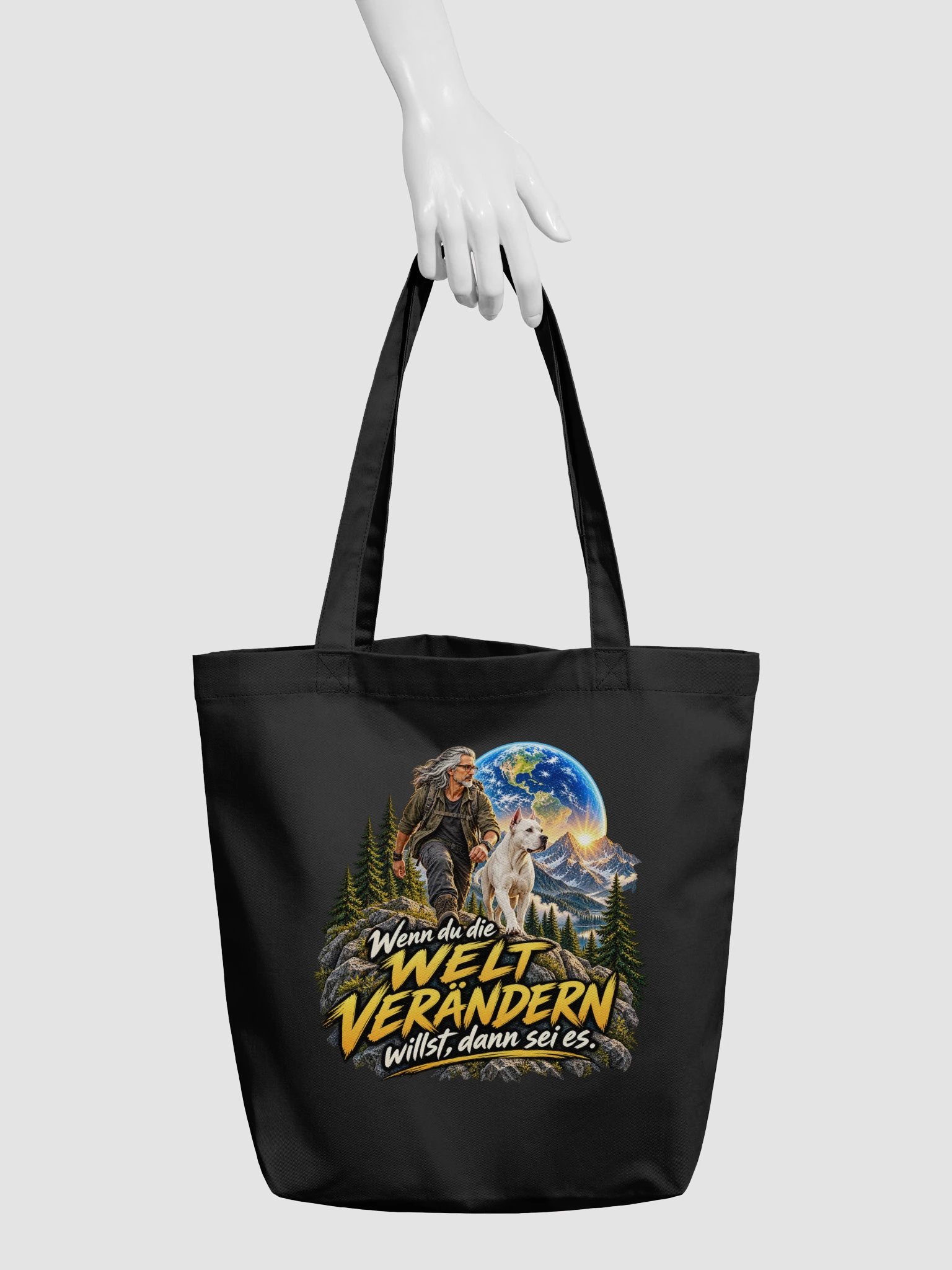 Aufbruch – Bio-Baumwolltasche | Veränderung product image (3)