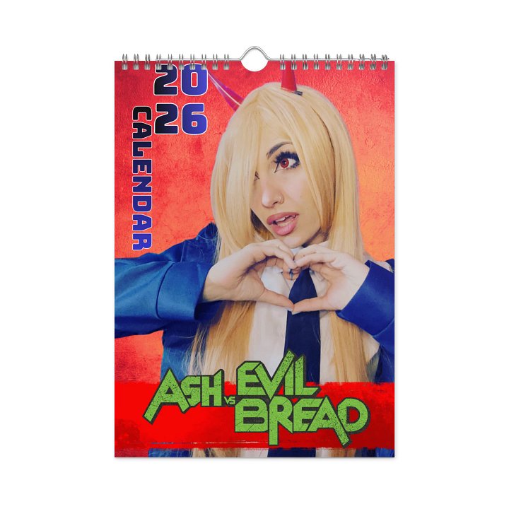 ASHvsEVILBREAD - 2026 Cosplay Calendar product image (1)
