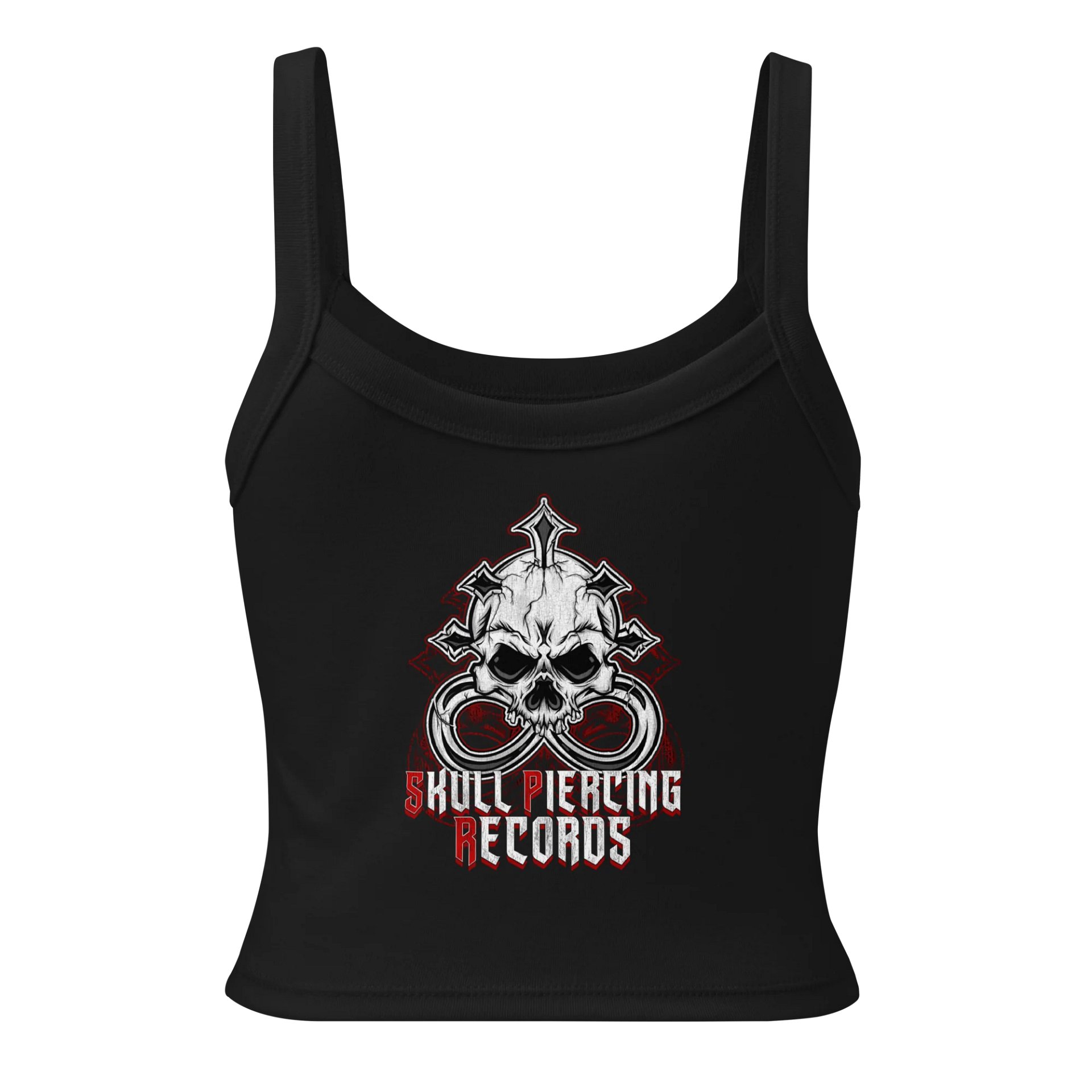 Skull Piercing Records Female Tank Top product image (4)