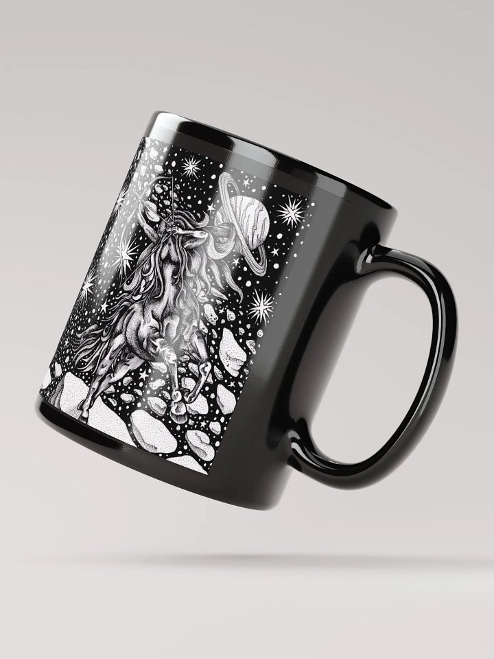 Sagittarius Zodiac, Black Glossy Mug product image (3)