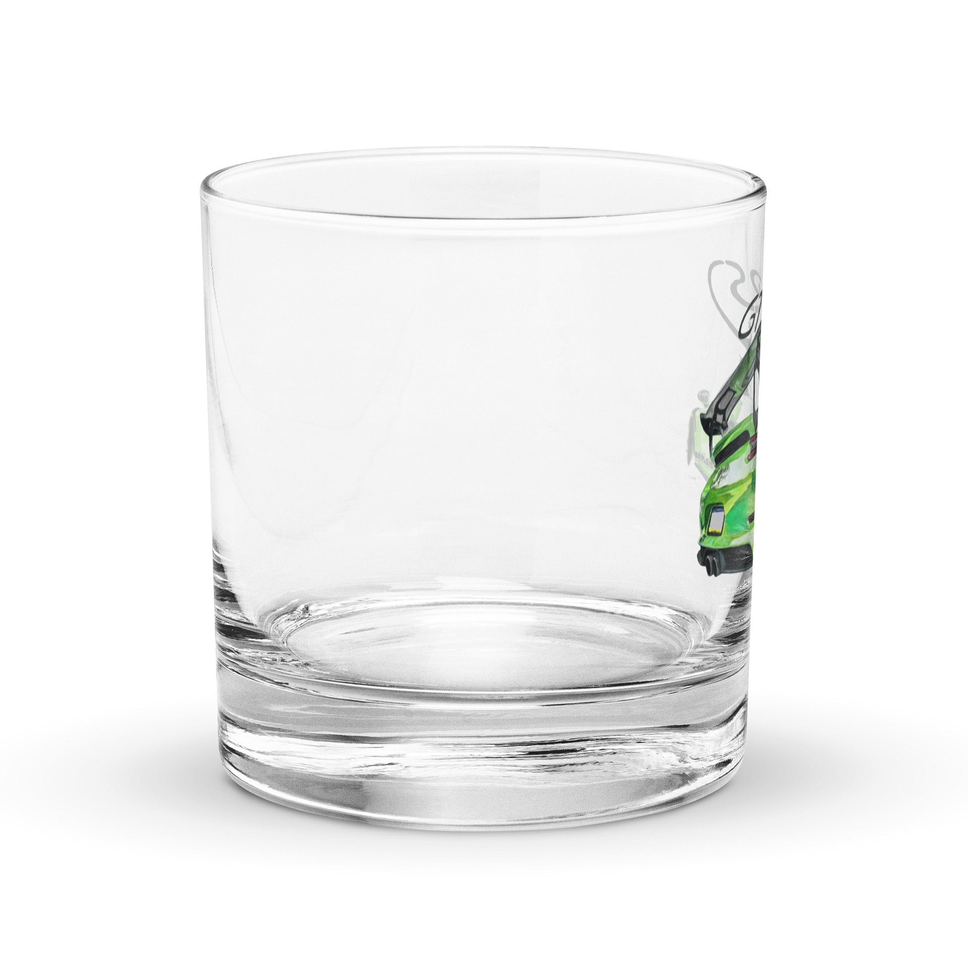 Green Lizard Rocks Glass product image (3)