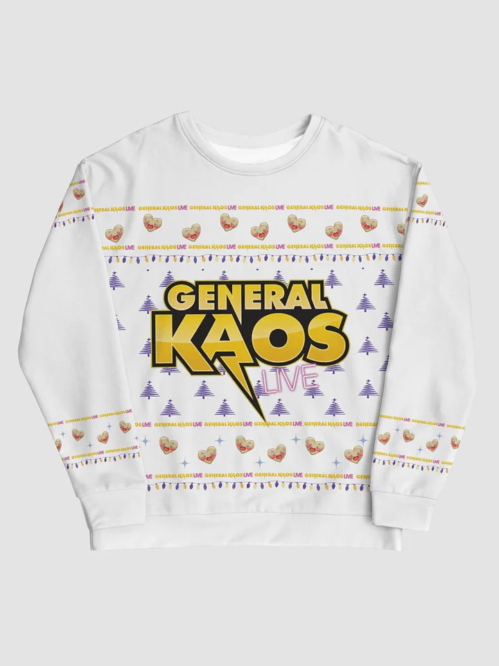 Ellie's Potato X-Mas Sweater - WHITE LIKE SNOWMAN! product image (1)