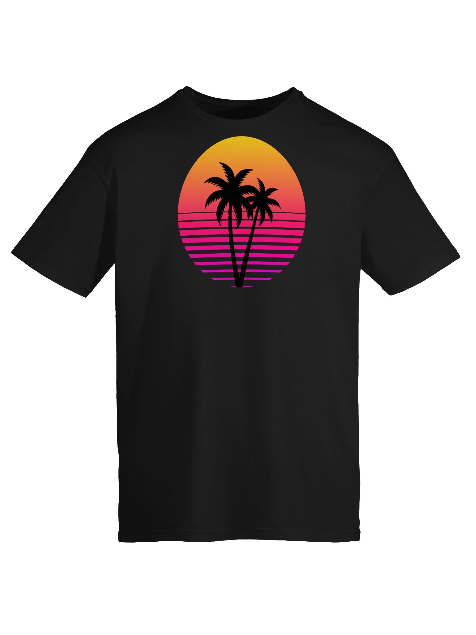 SYNTHWAVE PALMS T-Shirt product image (5)