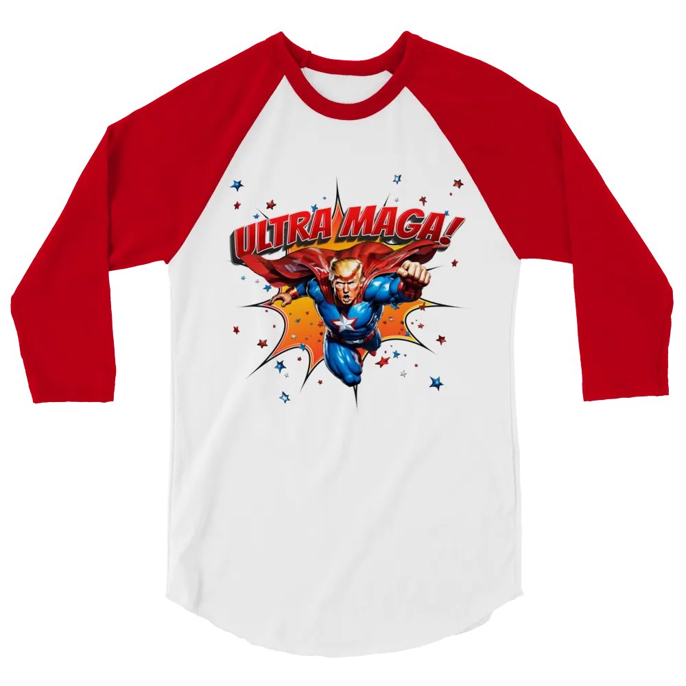 Ultra MAGA! - Unisex Jersey Raglan Tee product image (4)