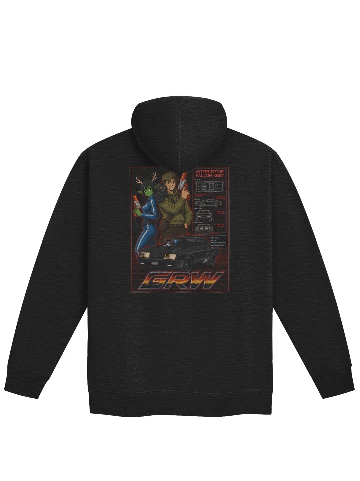 GRW Interceptor Schematics Zipper Hoodie product image (6)