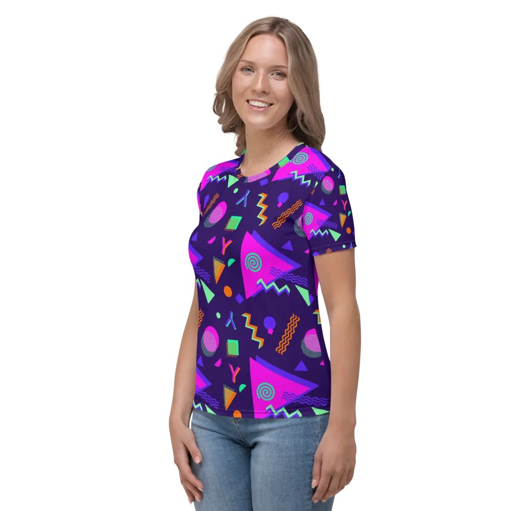 Arcade Dreams Full Print Women's Crew Neck Shirt product image (8)