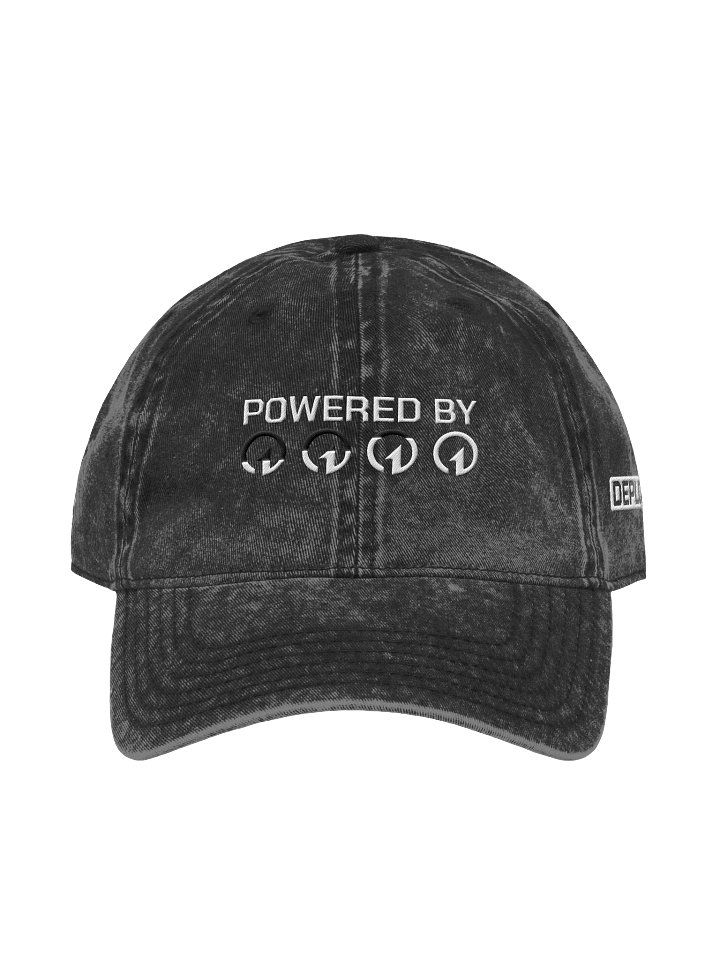 Powered By Denim Cap - Vintage product image (1)