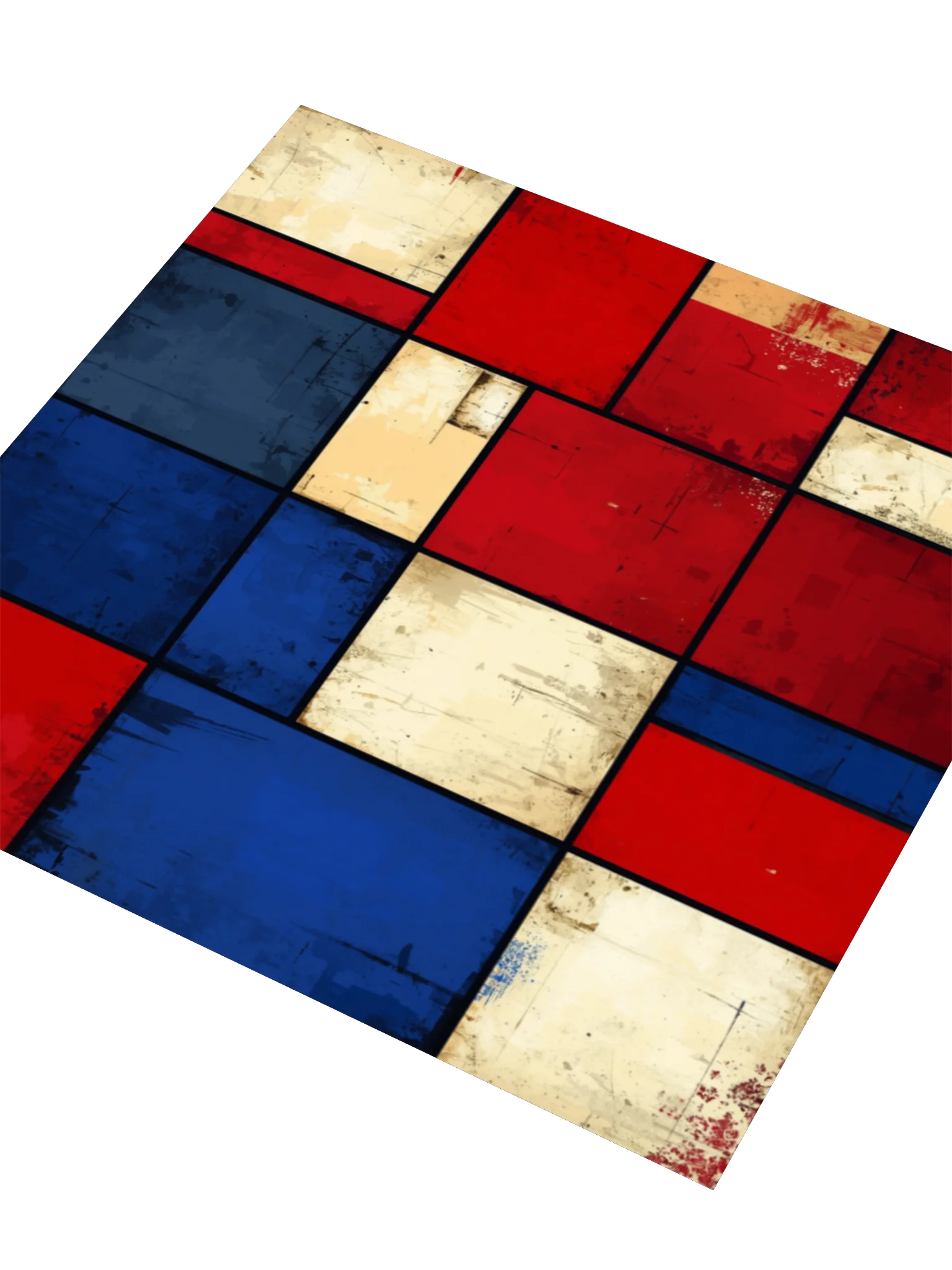 Abstract Grid Kiss Cut Sticker product image (8)