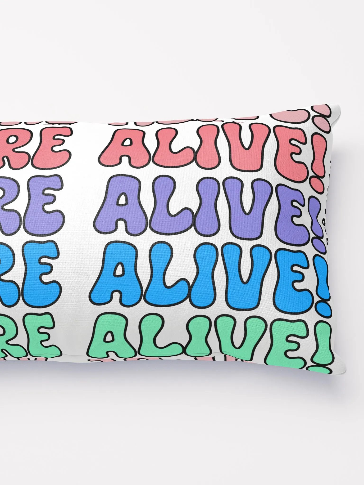 You're Alive Throw Pillow product image (2)