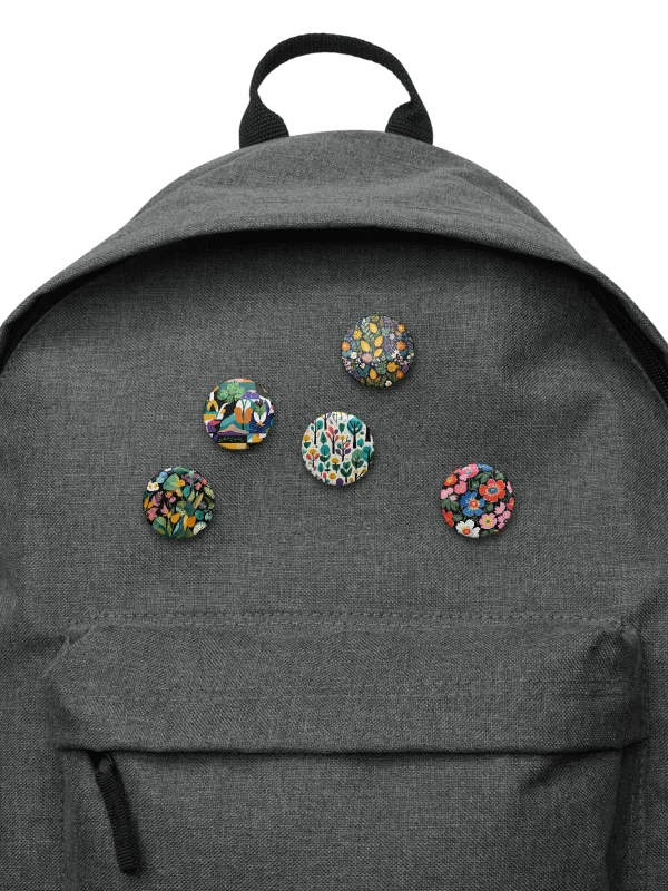 Whimsical Botanical Delight Pin Set product image (8)