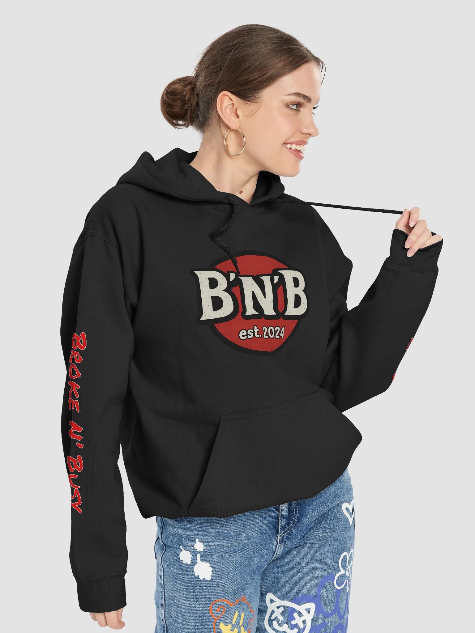 BROKE N' BUSY Hoodie - Retro Series product image (7)