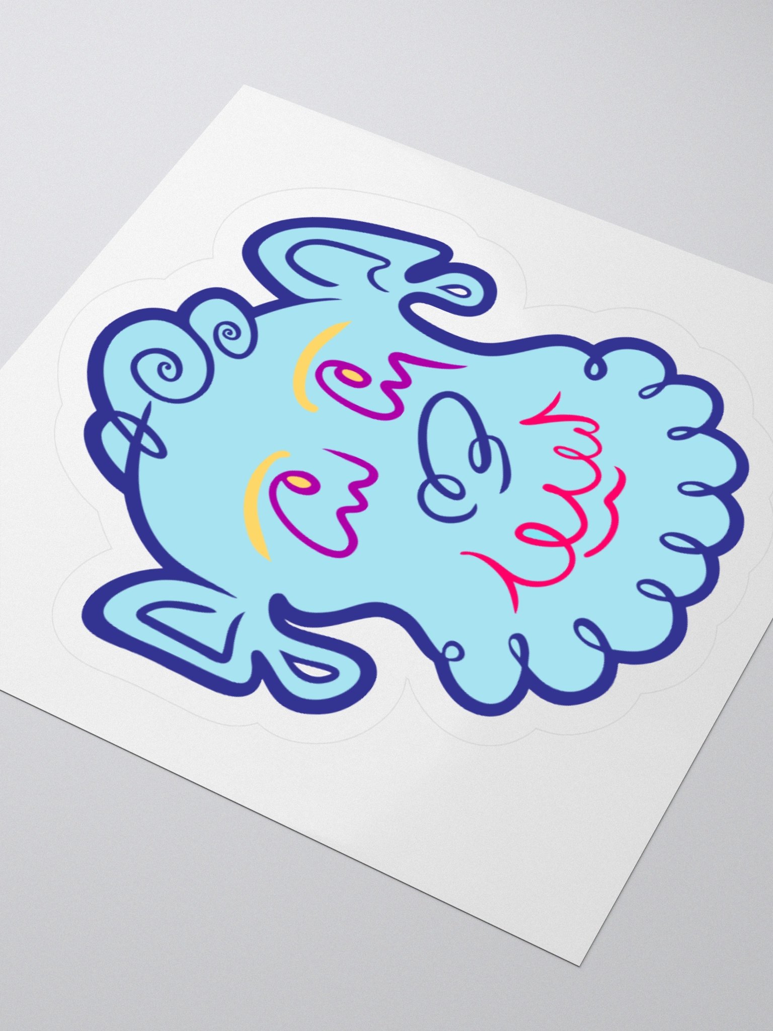 Curly Sticker product image (7)