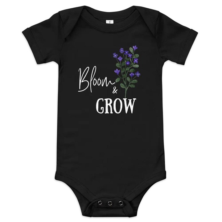 Bloom and Grow Baby Bodysuit product image (1)