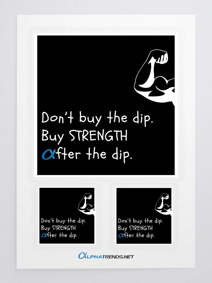 Don't Buy The Dip Stickers product image (1)