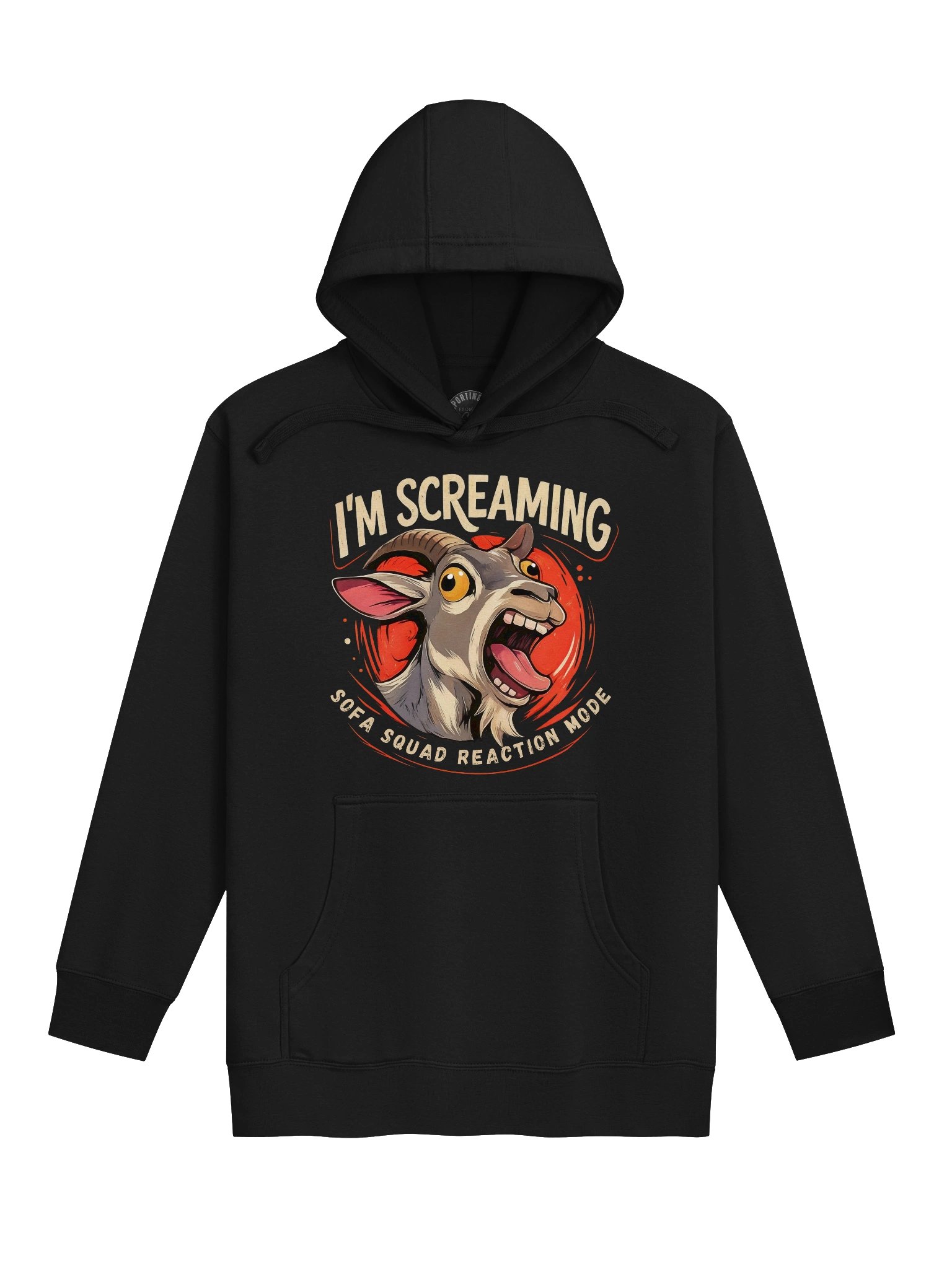 I’m Screaming – Official Sofa Squad GOAT Reaction Cotton Unisex Hoodie product image (1)
