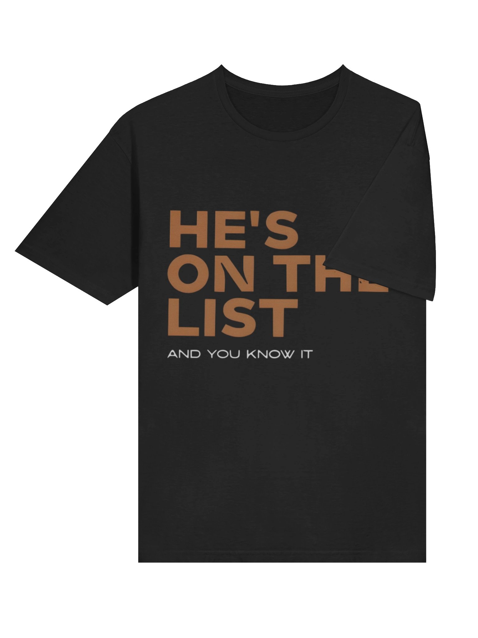 He’s On The List And You Know It Christmas Shirt product image (4)