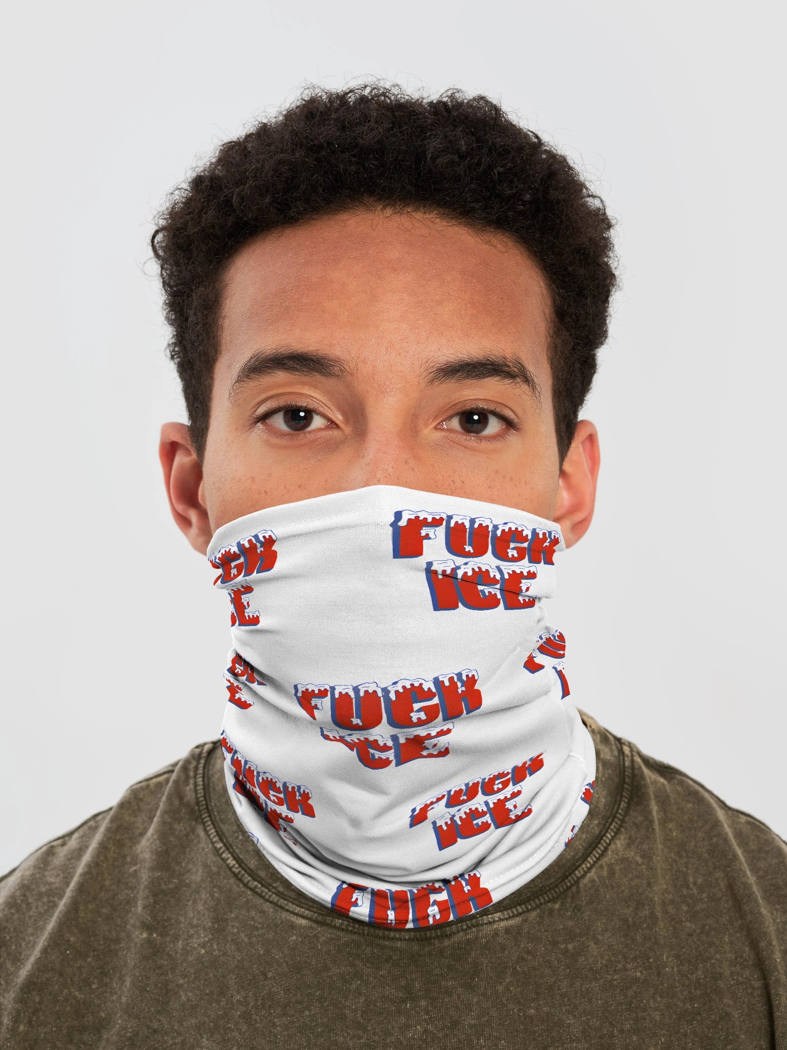 Fuck ICE Face Mask product image (1)