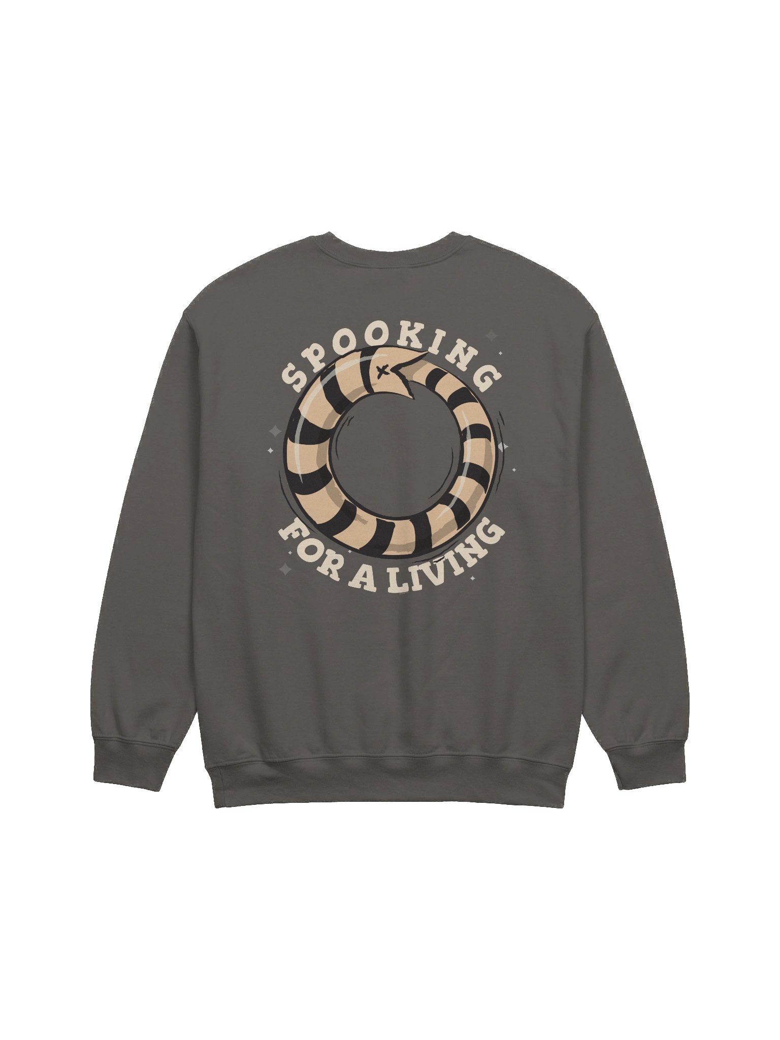 [UM Designs] Spooking For A Living - Unisex Graphic Sweatshirt product image (2)
