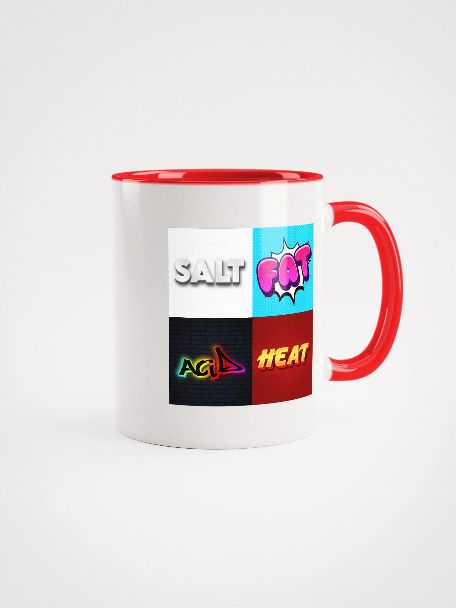 Salt Fat Acid Heat - Ceramic Mug with Color Inside product image (26)