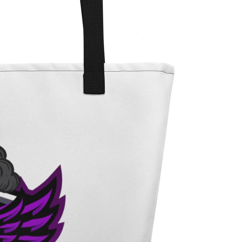 Skyhawks Logo #2 Large Tote Bag w/ Pocket product image (3)