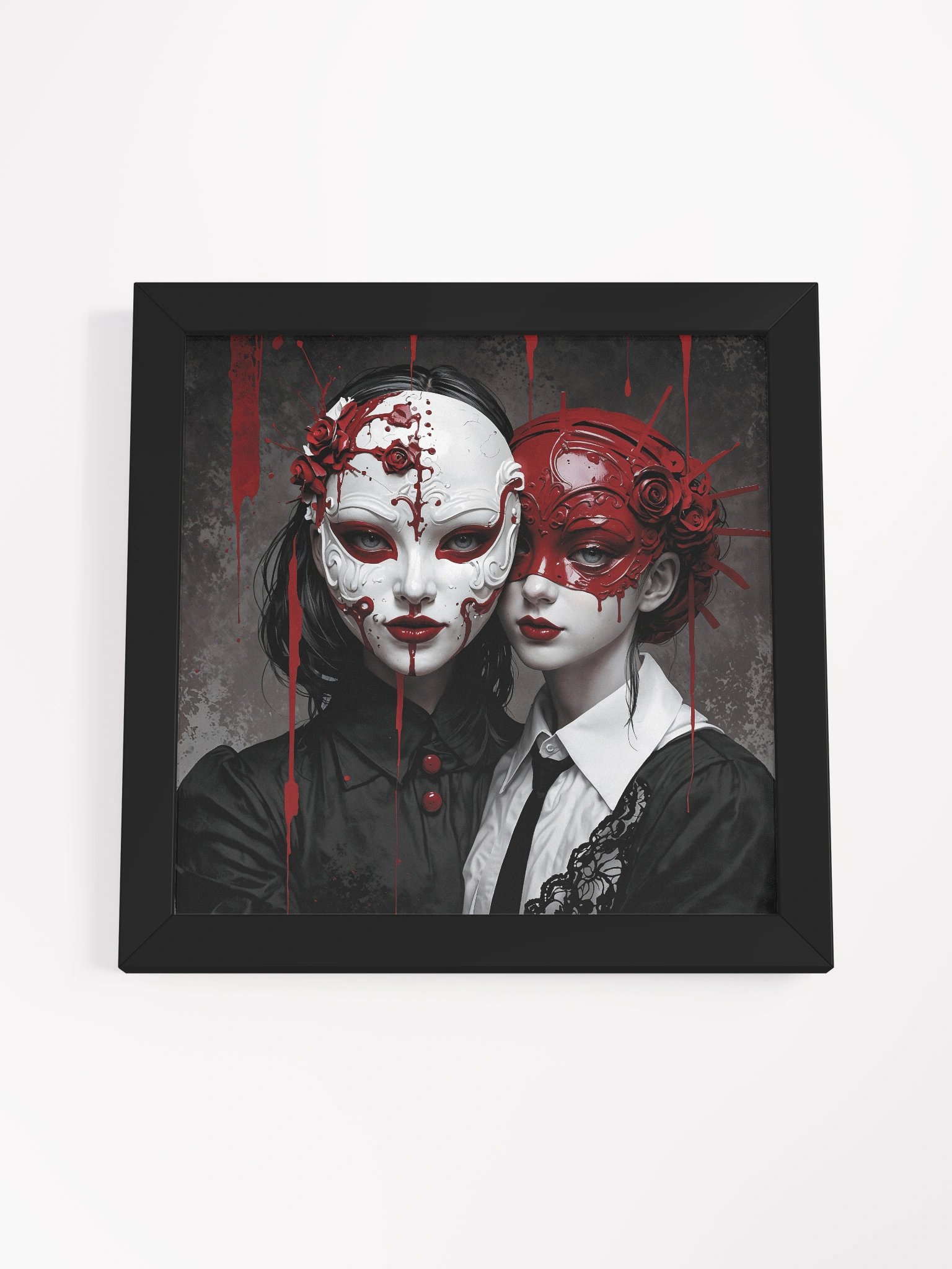 Crimson Masquerade Framed Print product image (19)
