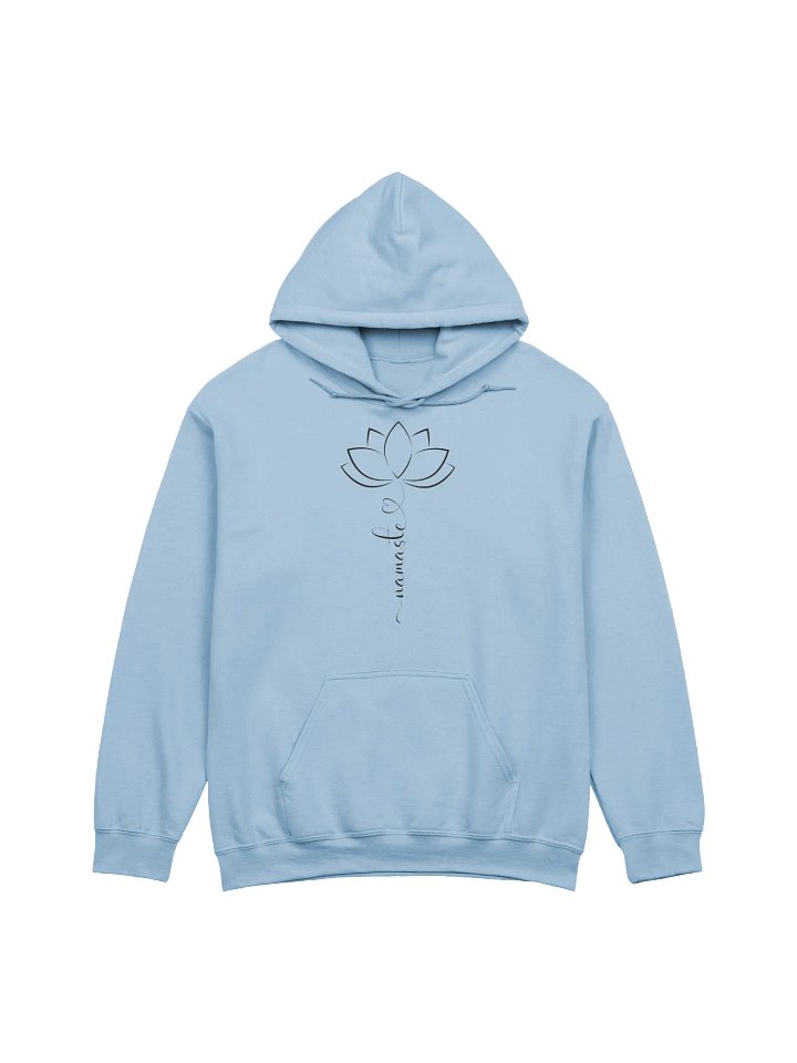 Namaste Lotus Hoodie - Embrace Tranquility in Style product image (1)