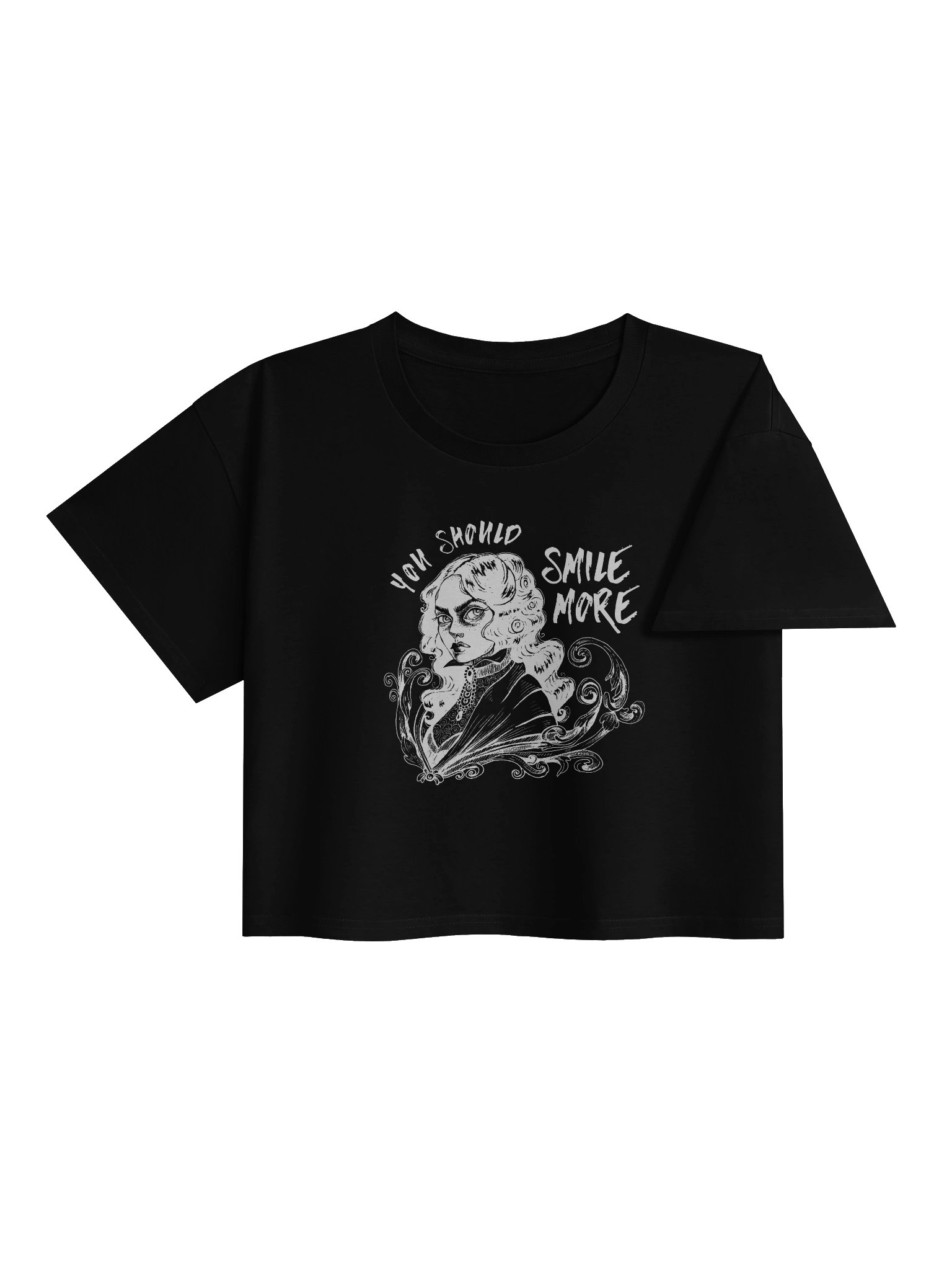 "SMILE MORE" Crop Top (Design #1) product image (3)