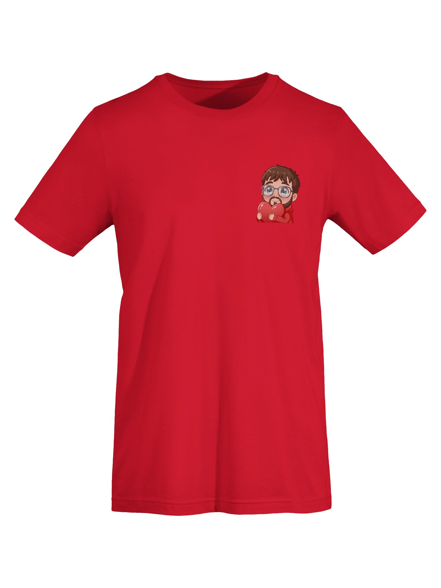 DitisnietJeff Love Emote | Bella+Canvas Supersoft T-Shirt product image (67)
