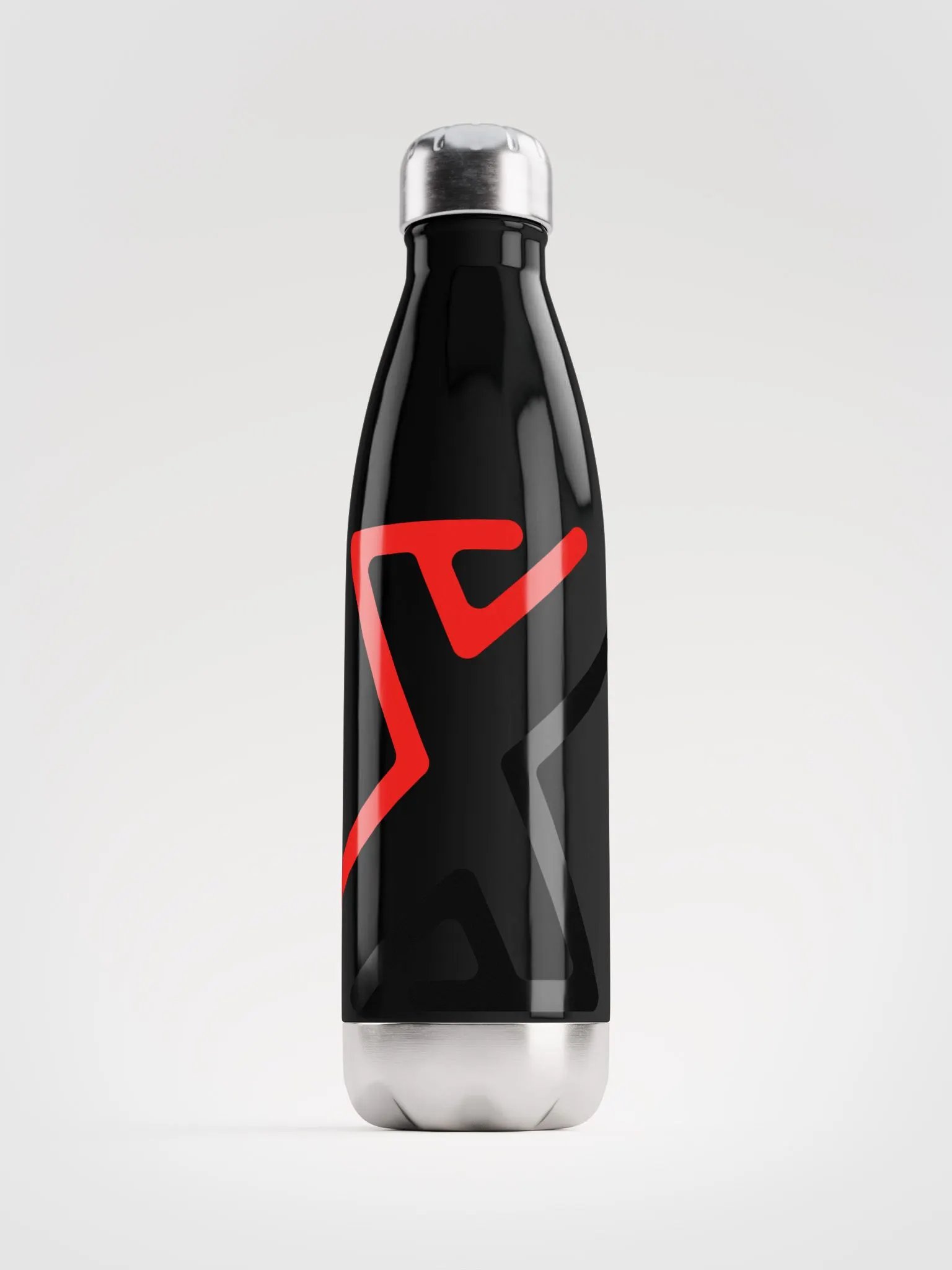 Red&Black water bottle product image (1)