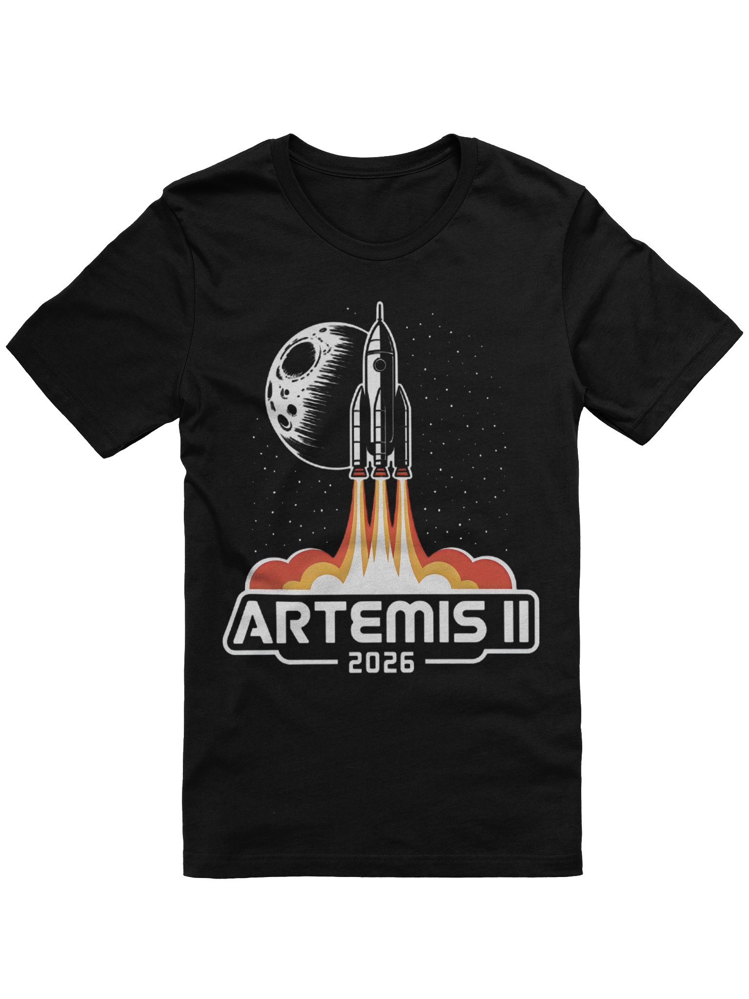 Artemis II Launch to The Moon Space Mission 2026 Supersoft T-shirt product image (1)
