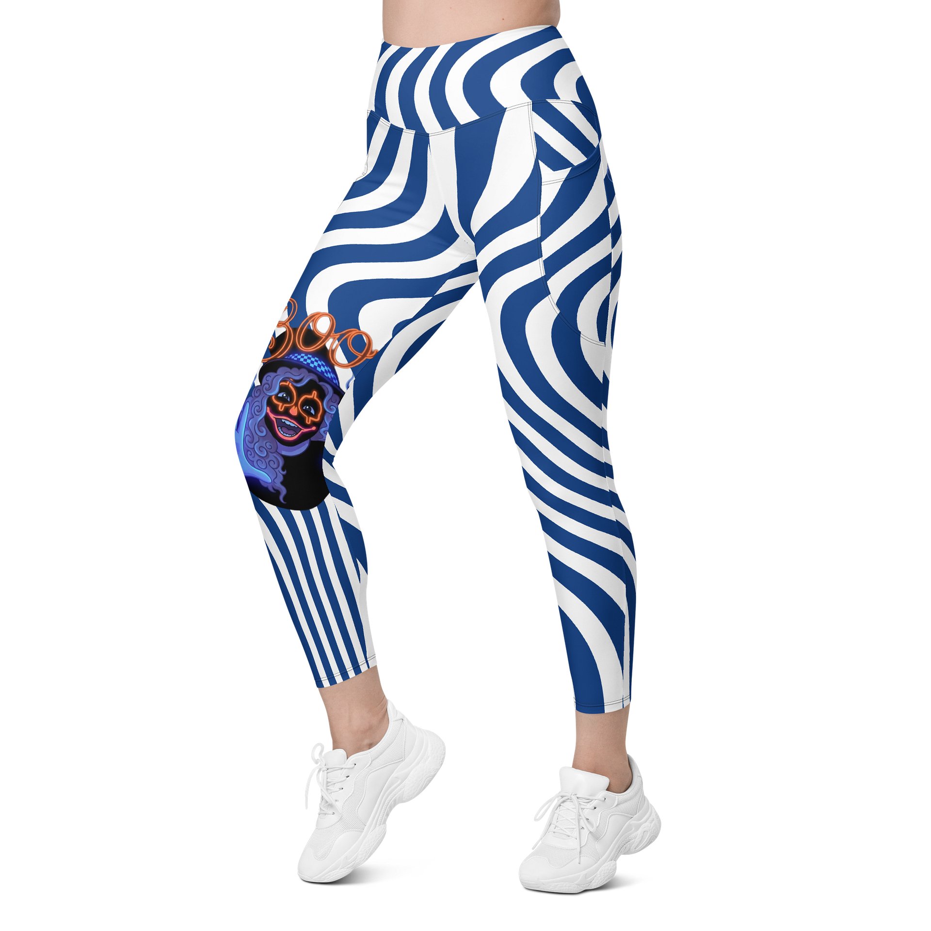 Boo! I see YOU! All-Over Leggings with Pockets product image (3)