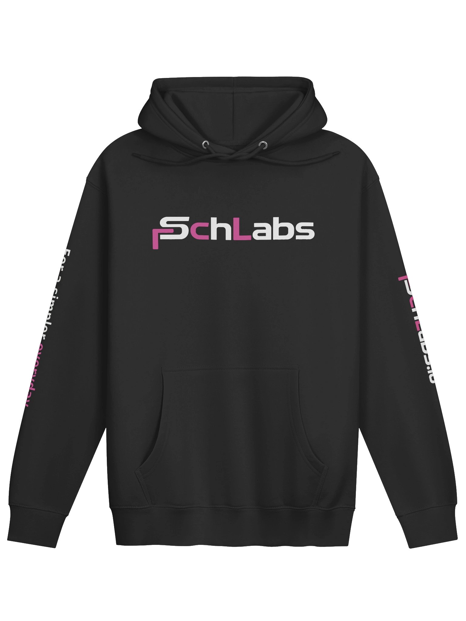 SchLabs Signature Hoodie — Rose & White product image (1)