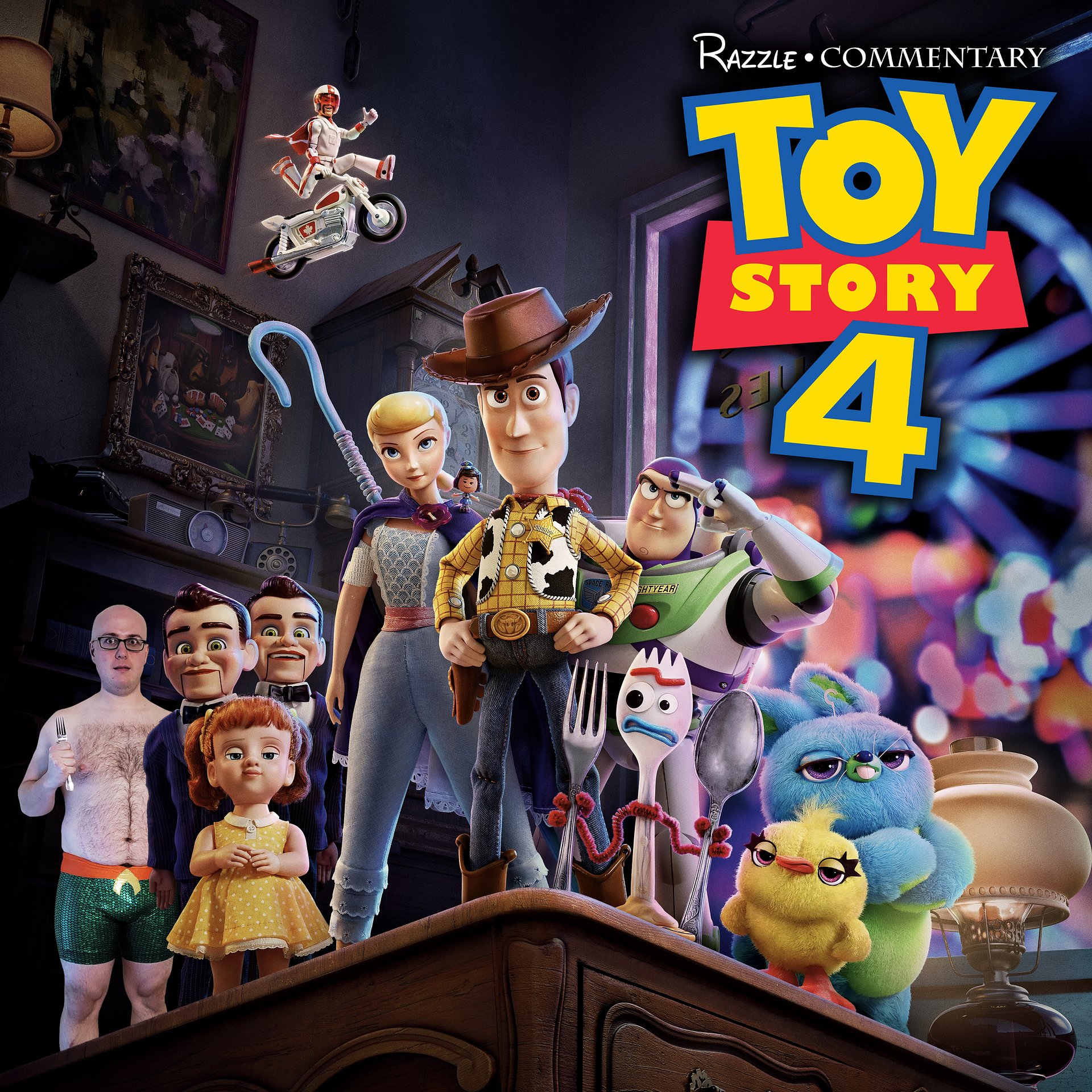 Toy Story 4 (2019) - RAZZLE Commentary Full Audio Track product image (1)