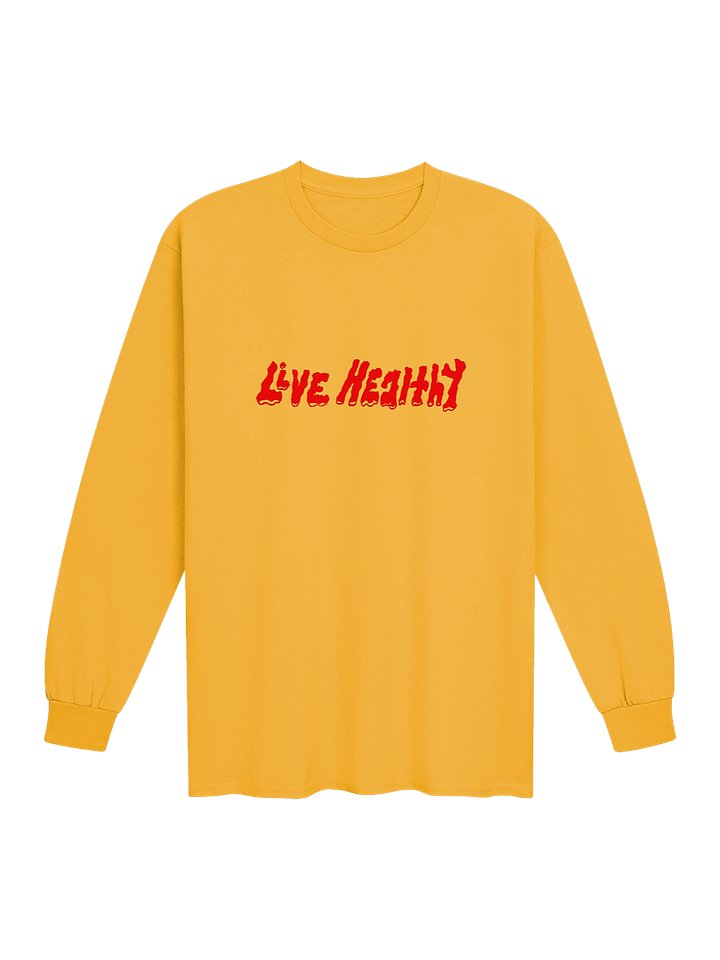 live healthy long sleeve tee product image (1)