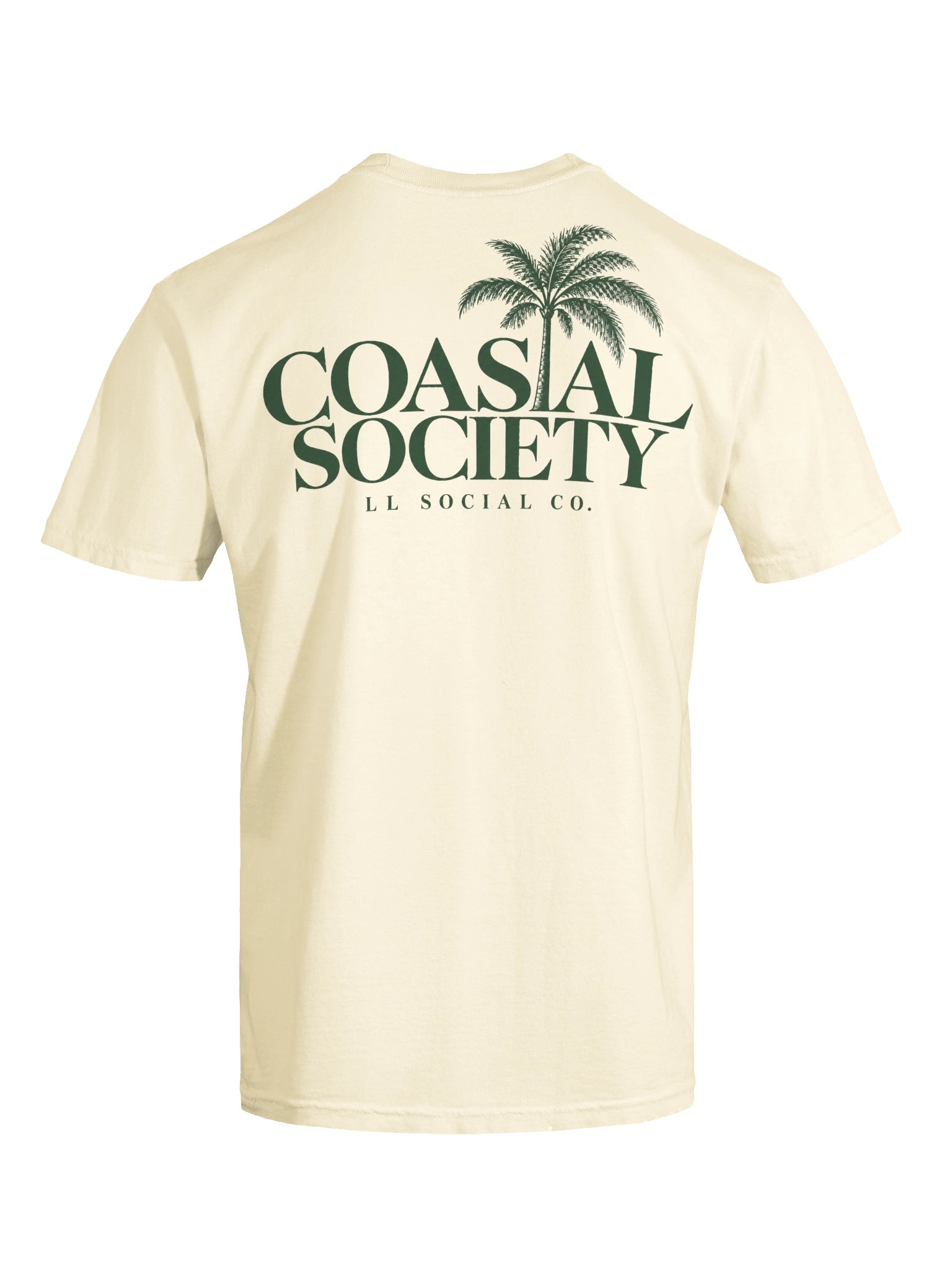 LL Social Co. Coastal Society Tee — Palm | Forest product image (7)