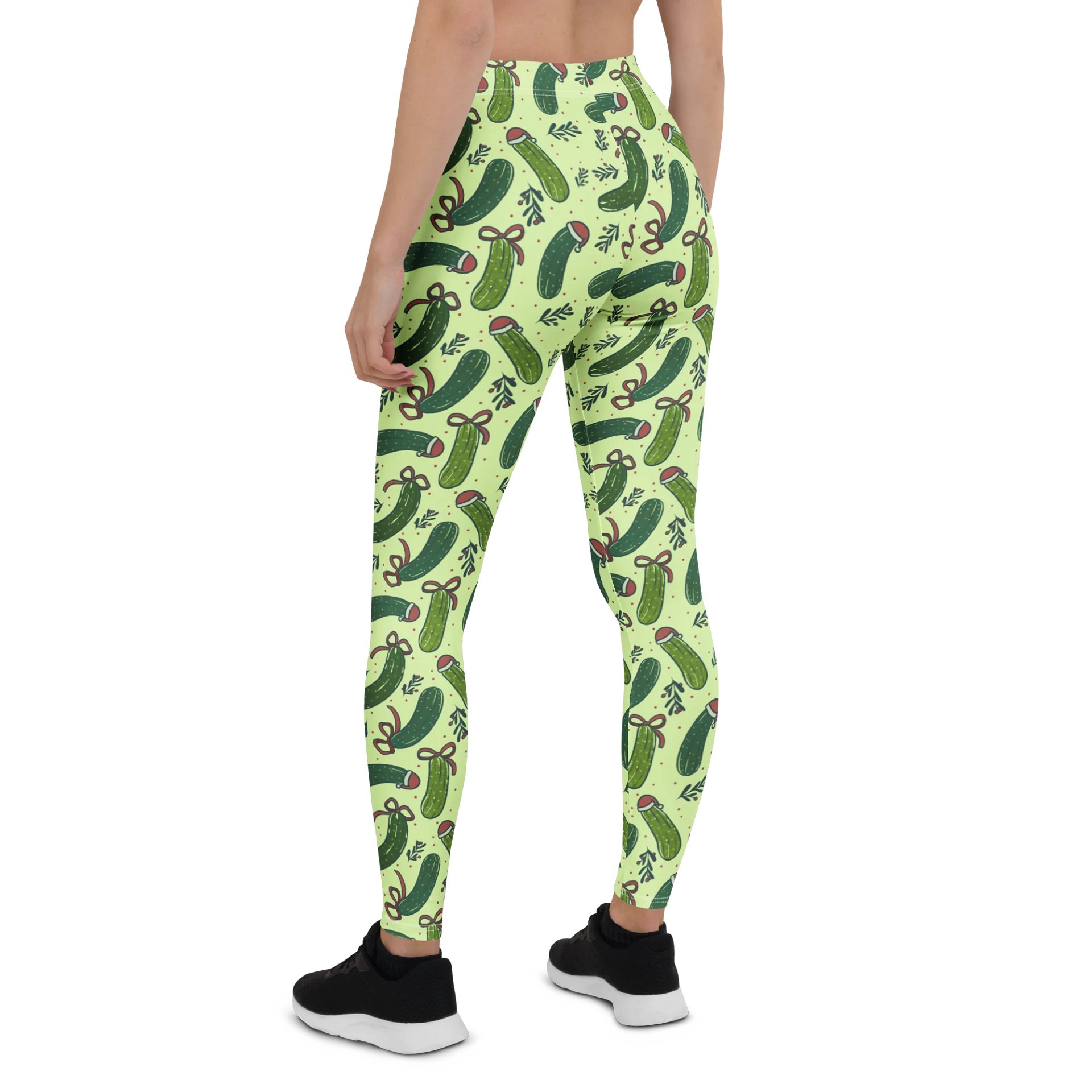 Christmas Pickles Pattern Leggings product image (3)