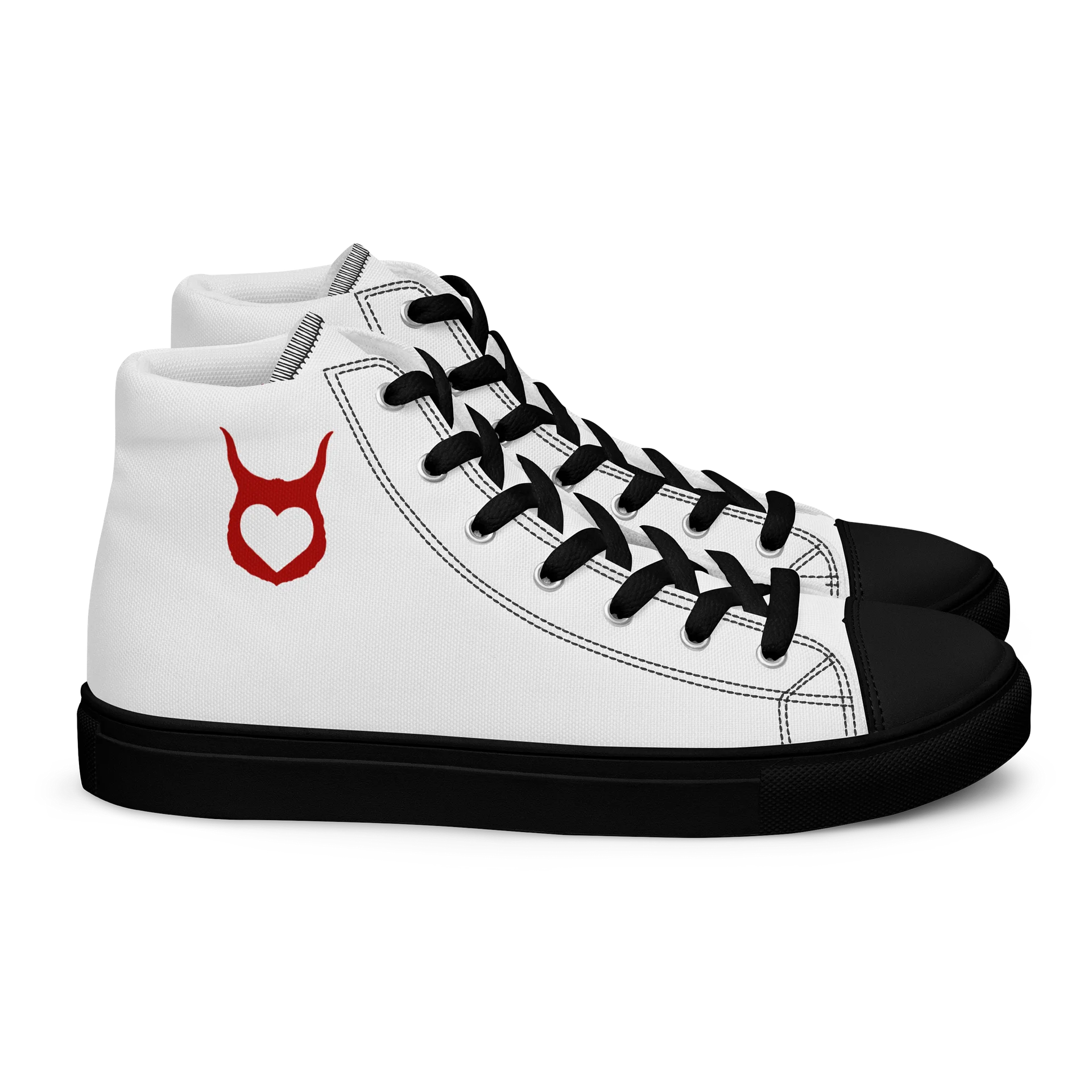 Women's - Cult Hearted Classic White High-Tops product image (2)