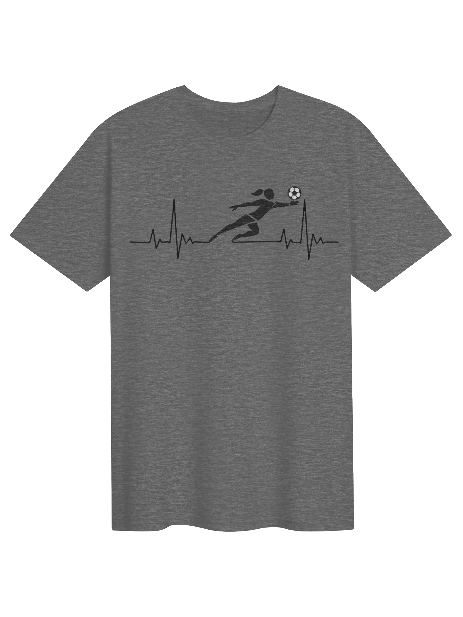 Heartbeat Goalkeeper Soccer/Football T-Shirt product image (1)