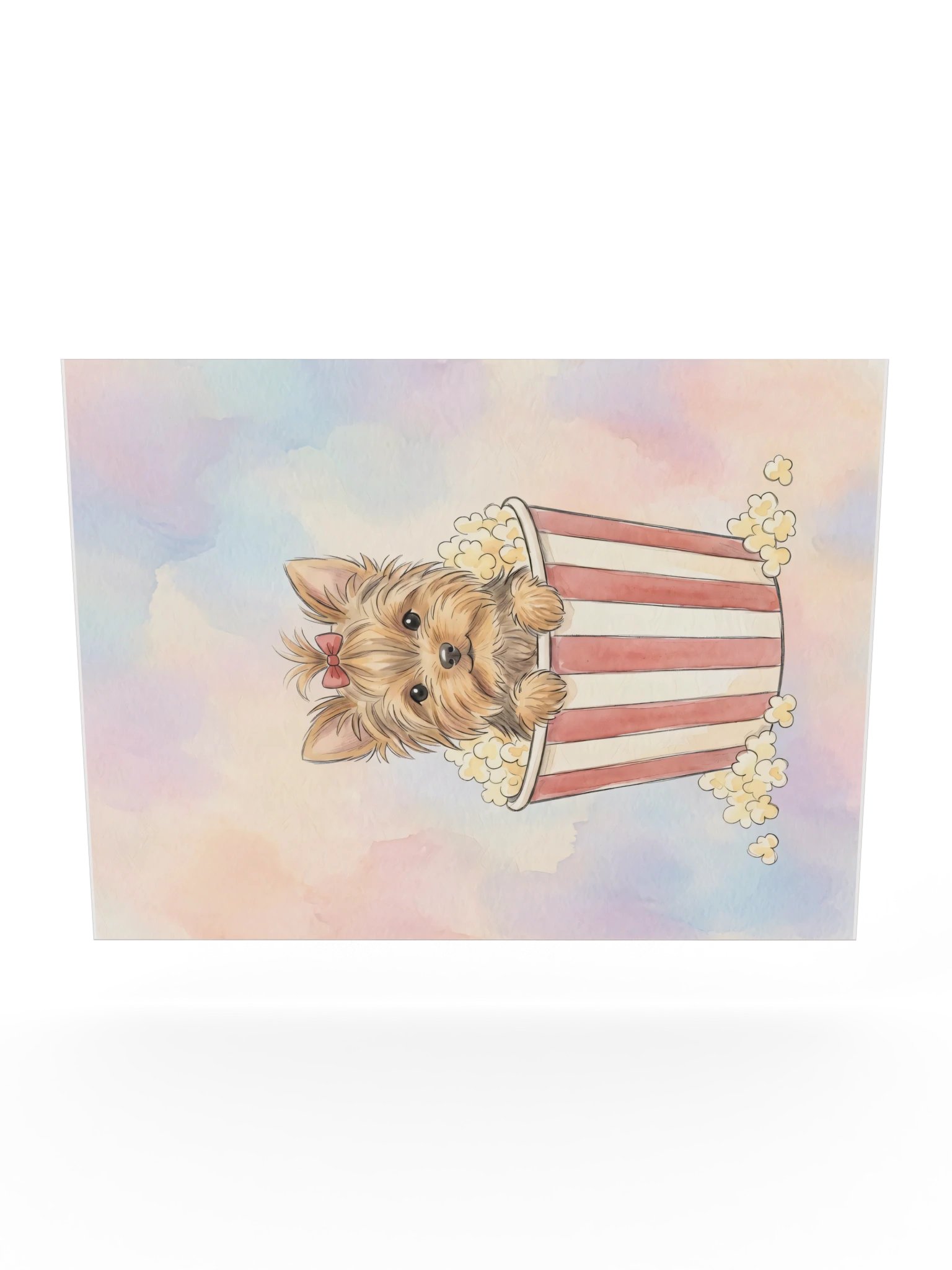 Movie Night Yorkie Poster product image (24)