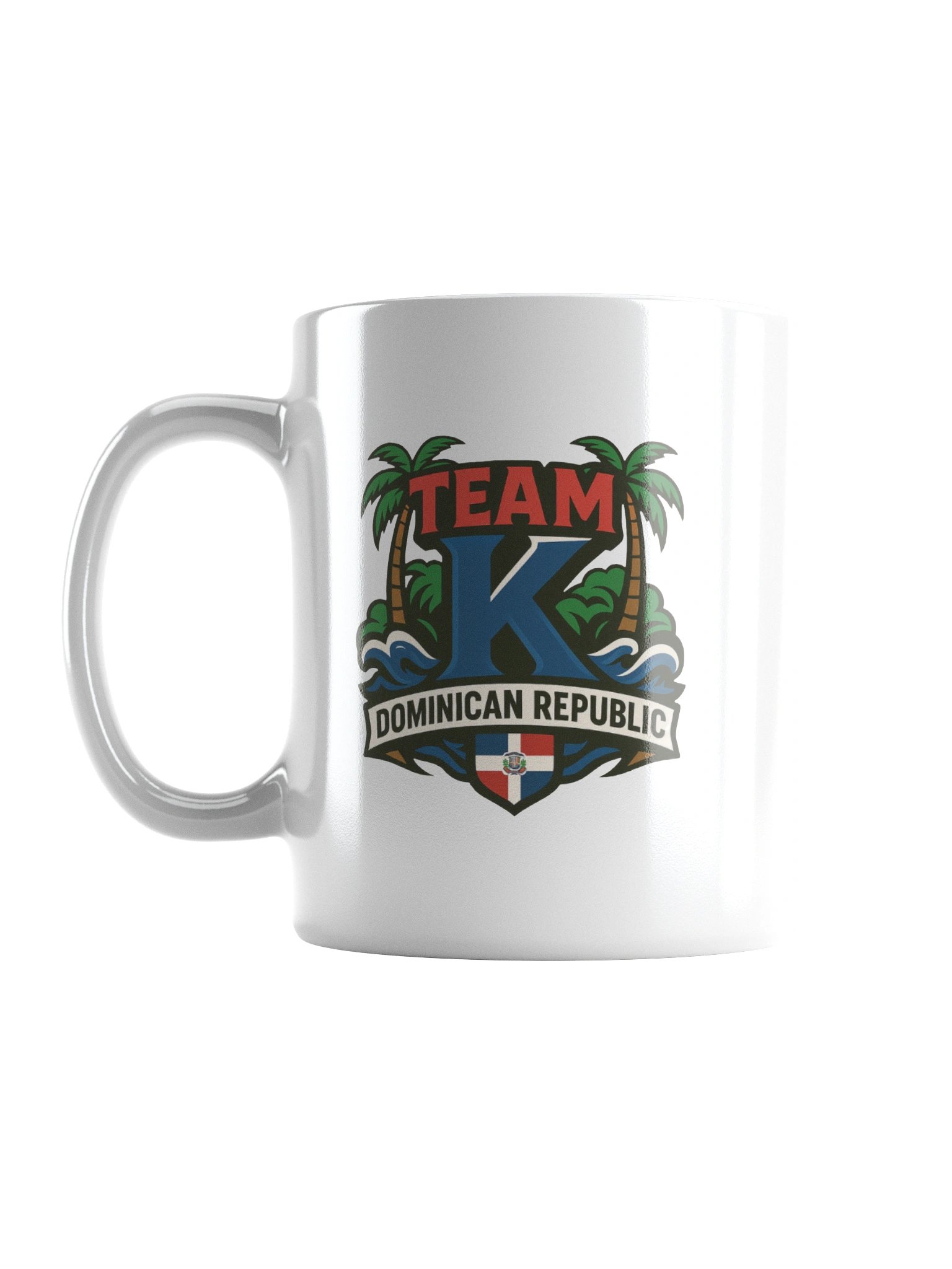 TEAM K Dominican Republic White Mug product image (18)