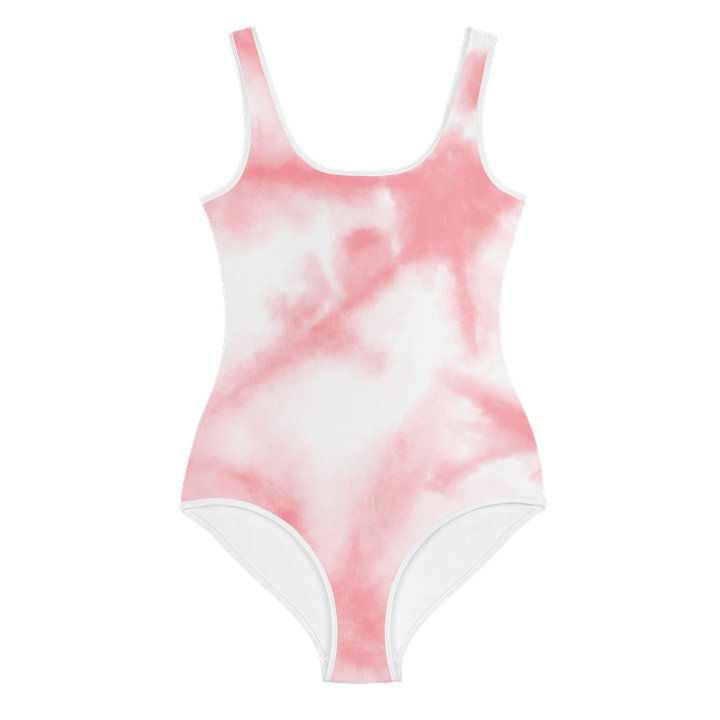 Pink Watercolor Dream Youth Swimsuit product image (1)