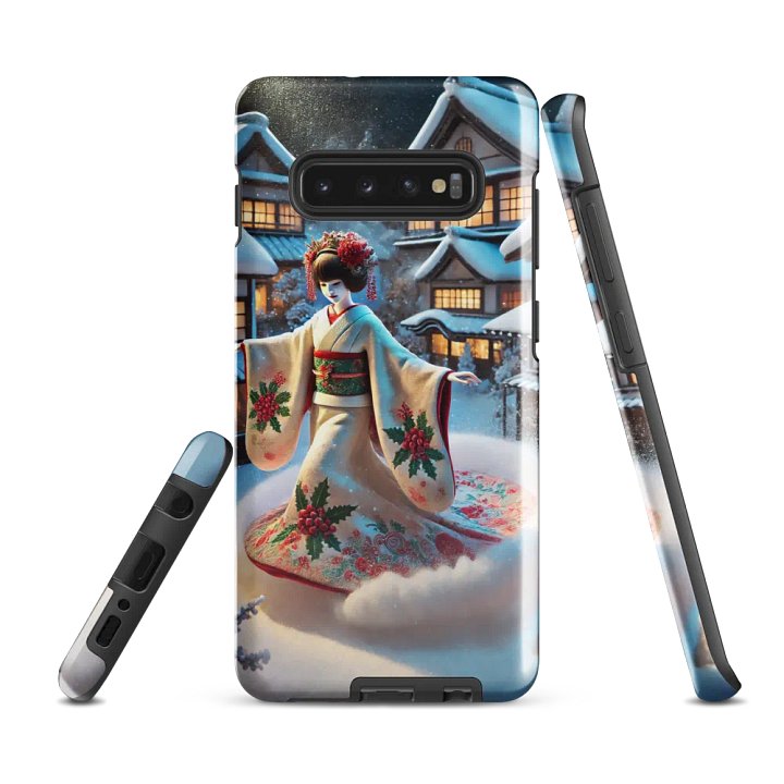Snow Geisha Samsung Tough Case – Winter Serenity product image (3)