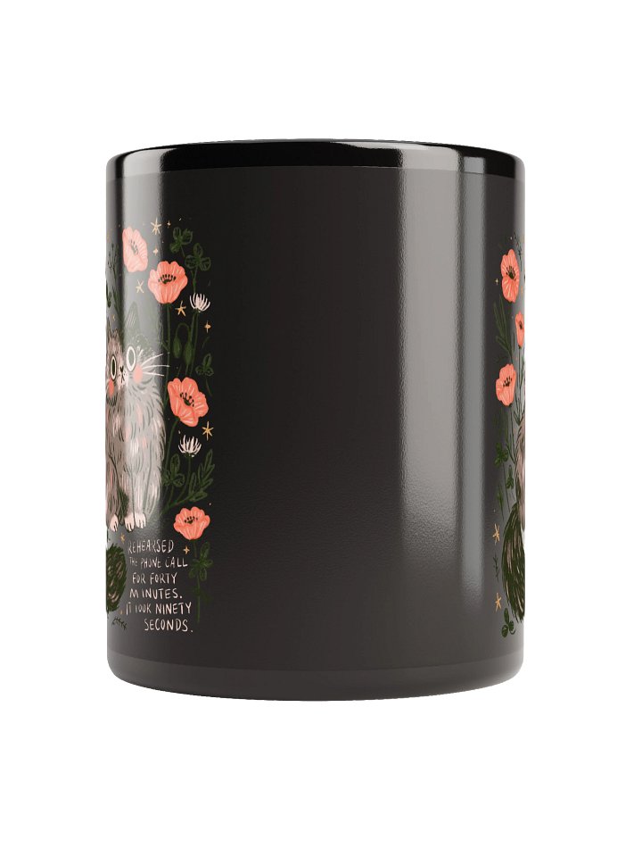 anxious cat black mug product image (3)