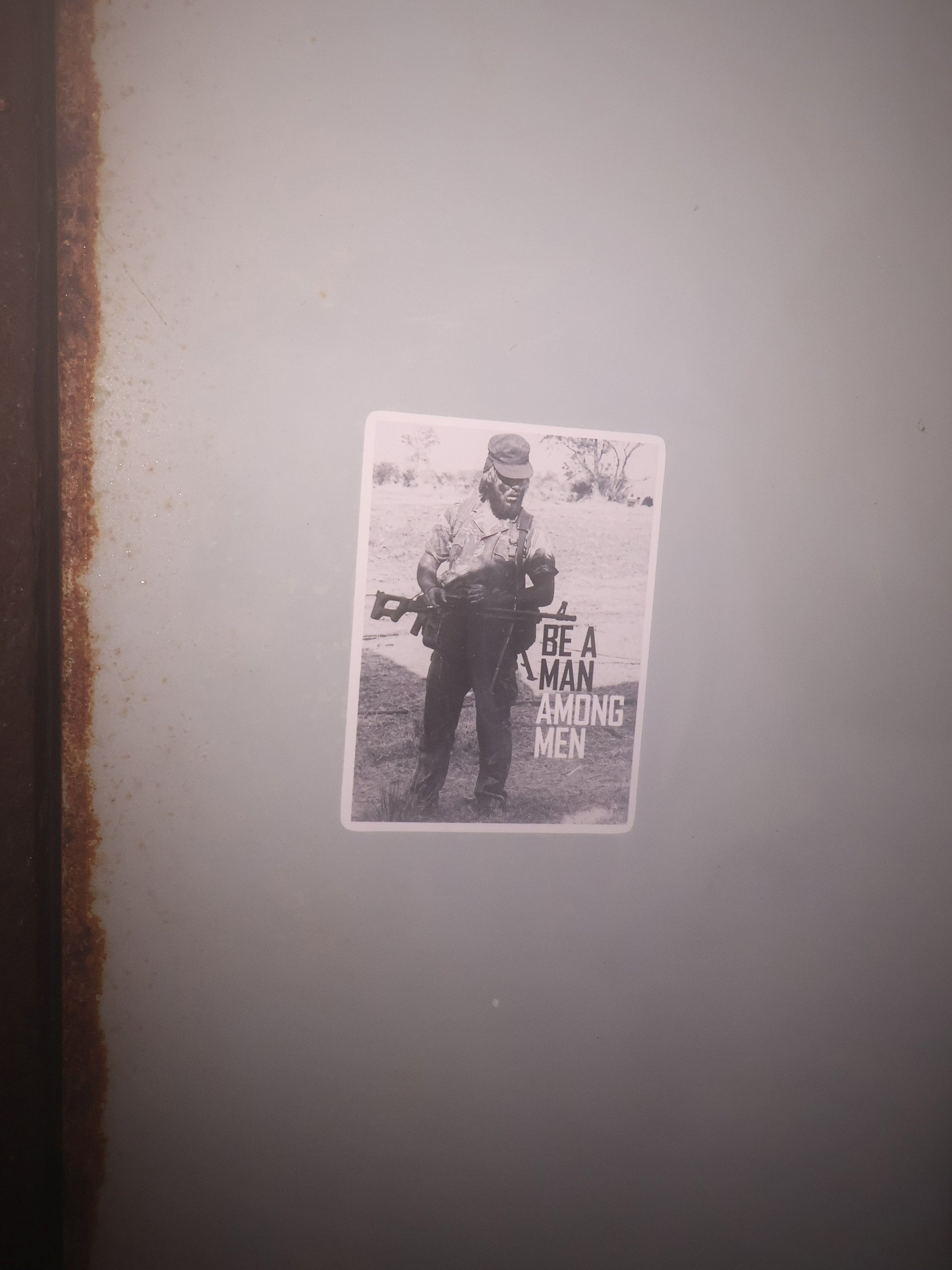 BE A MAN AMONG MEN STICKER product image (2)