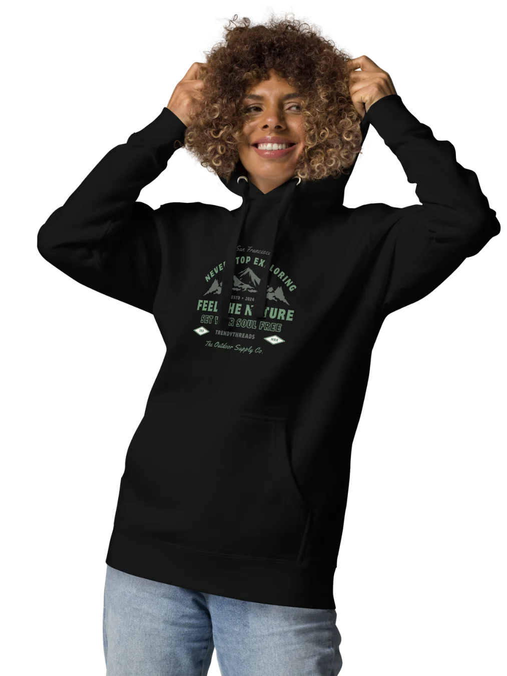 Never Stop Exploring Nature Hoodie product image (2)