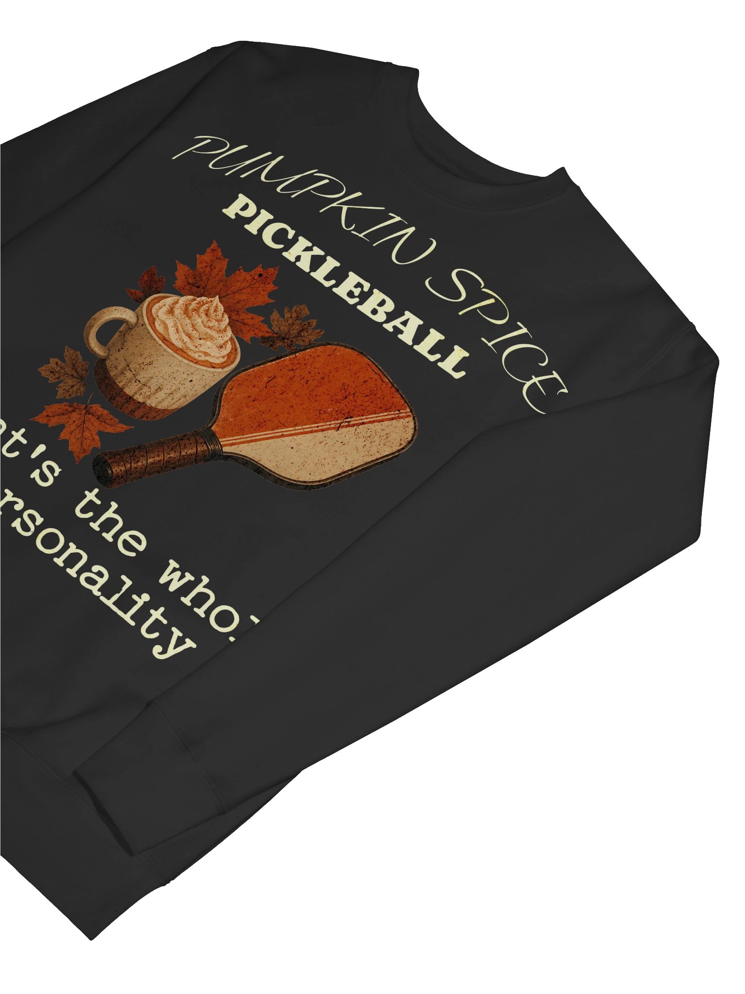 Pumpkin Spice Pickleball Sweatshirt | Funny Fall Halloween Crewneck product image (19)