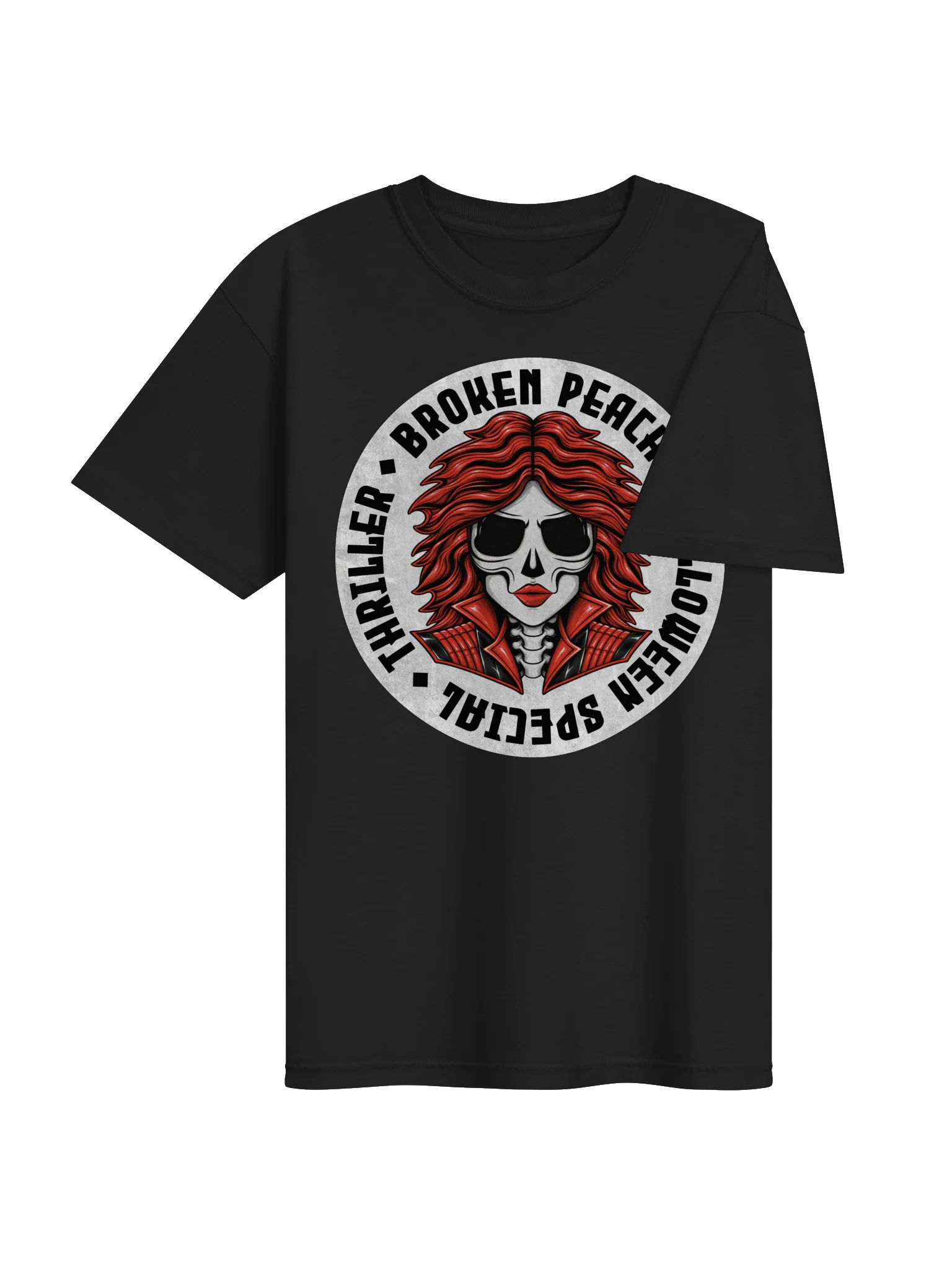 Broken Peach – Thriller Halloween T-Shirt product image (4)