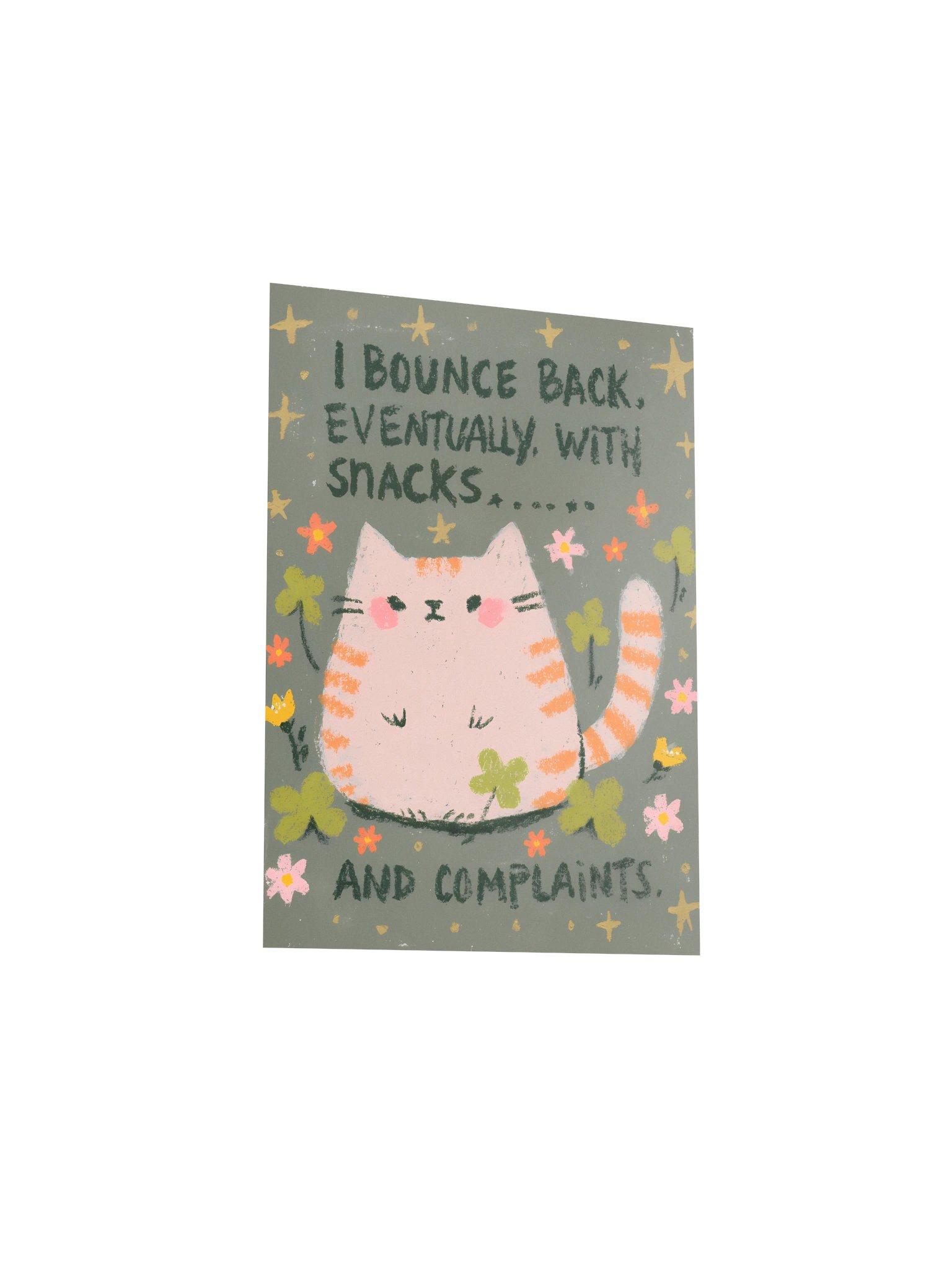 Bounce Back Cat Poster product image (15)
